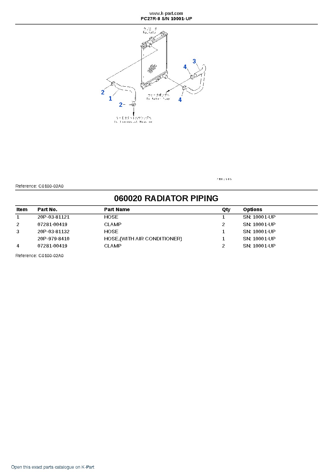 PC27R-8 S/N 10001-UP – sample page 10 PC27R-8 S/N 10001-UP – sample page 10