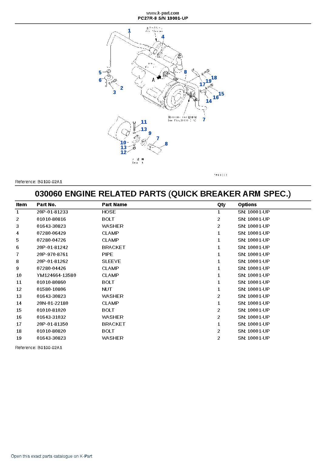 PC27R-8 S/N 10001-UP – sample page 6 PC27R-8 S/N 10001-UP – sample page 6