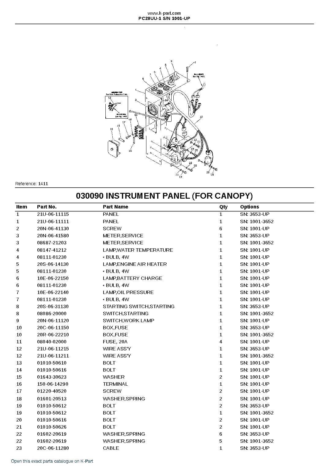 PC28UU-1 S/N 1001-UP – sample page 9