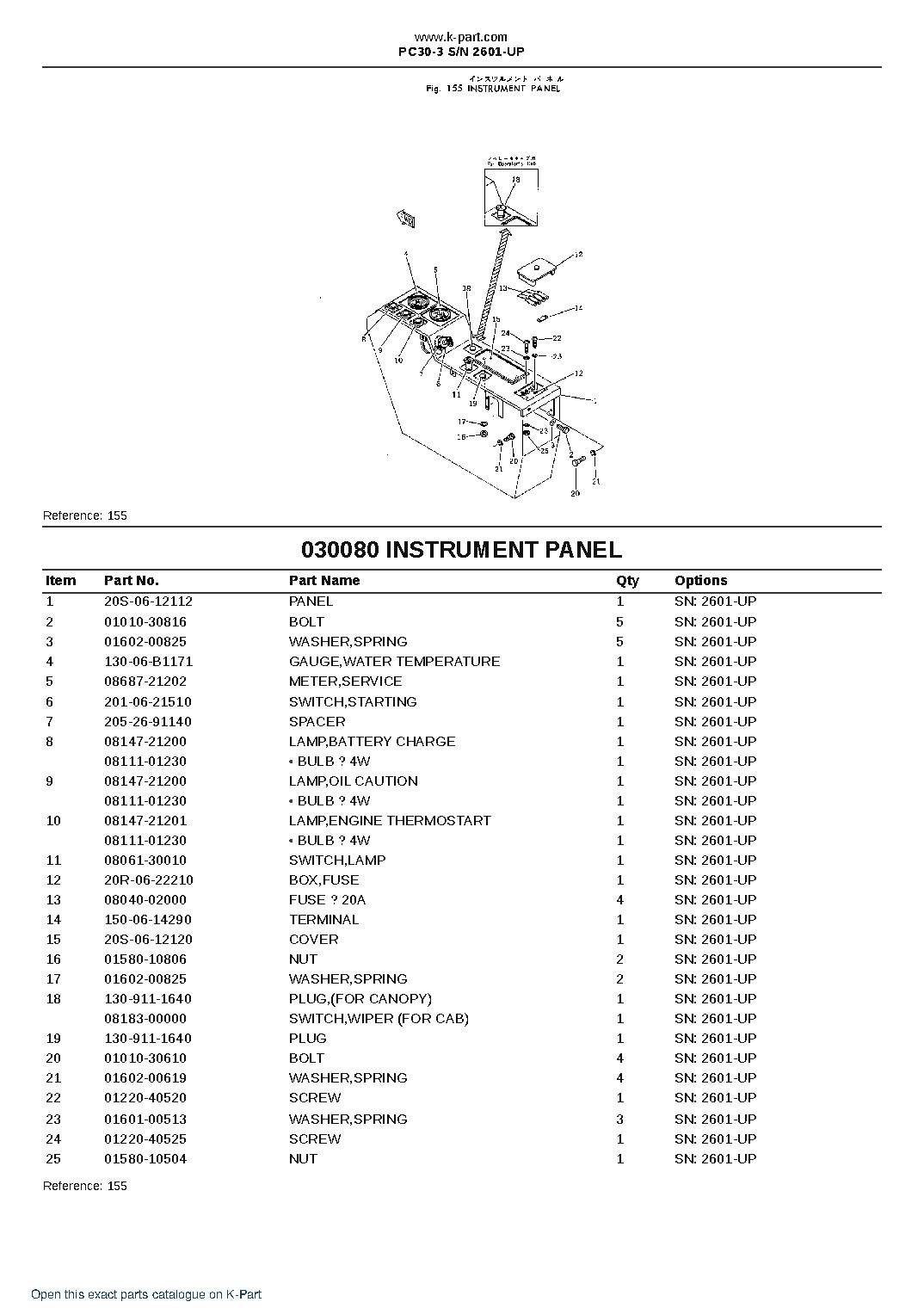 PC30-3 S/N 2601-UP – sample page 10 PC30-3 S/N 2601-UP – sample page 10