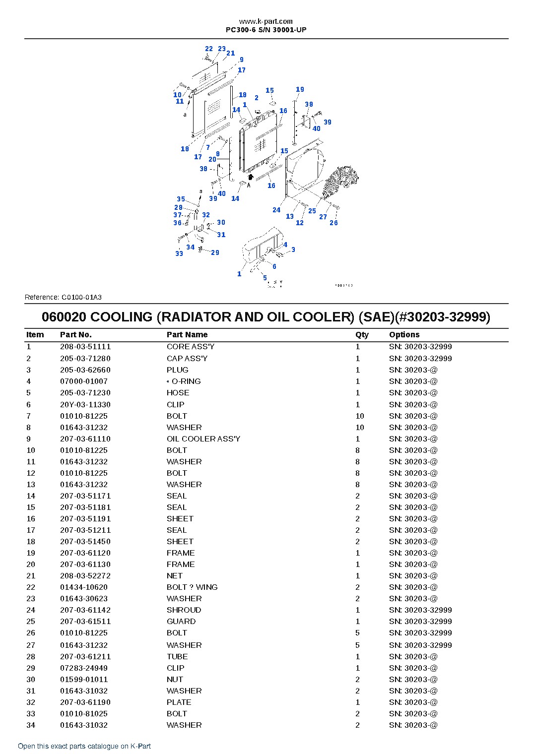 PC300-6 S/N 30001-UP – sample page 10