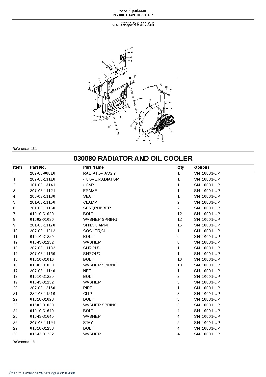PC300-1 S/N 10001-UP – sample page 10