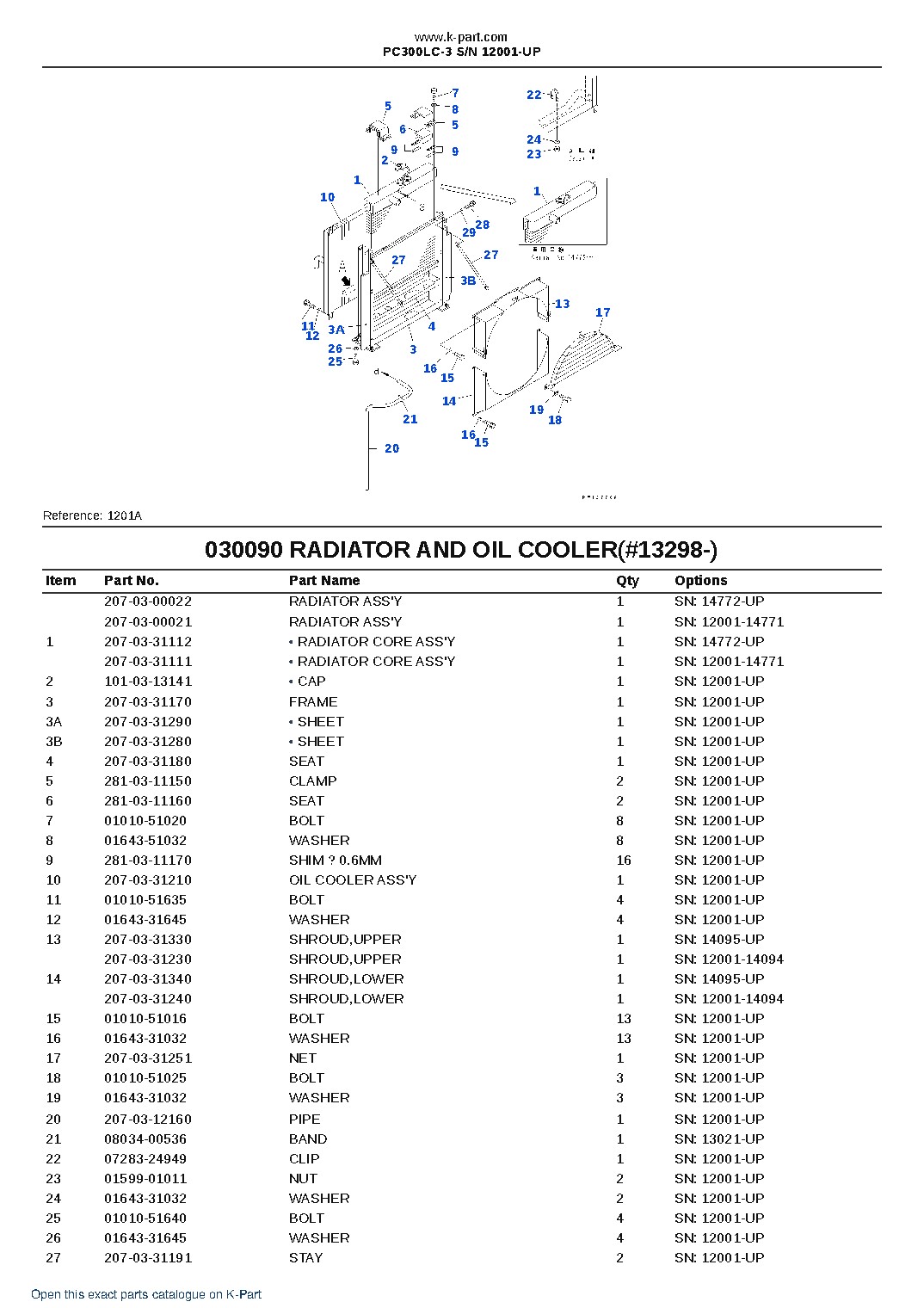 PC300LC-3 S/N 12001-UP – sample page 10