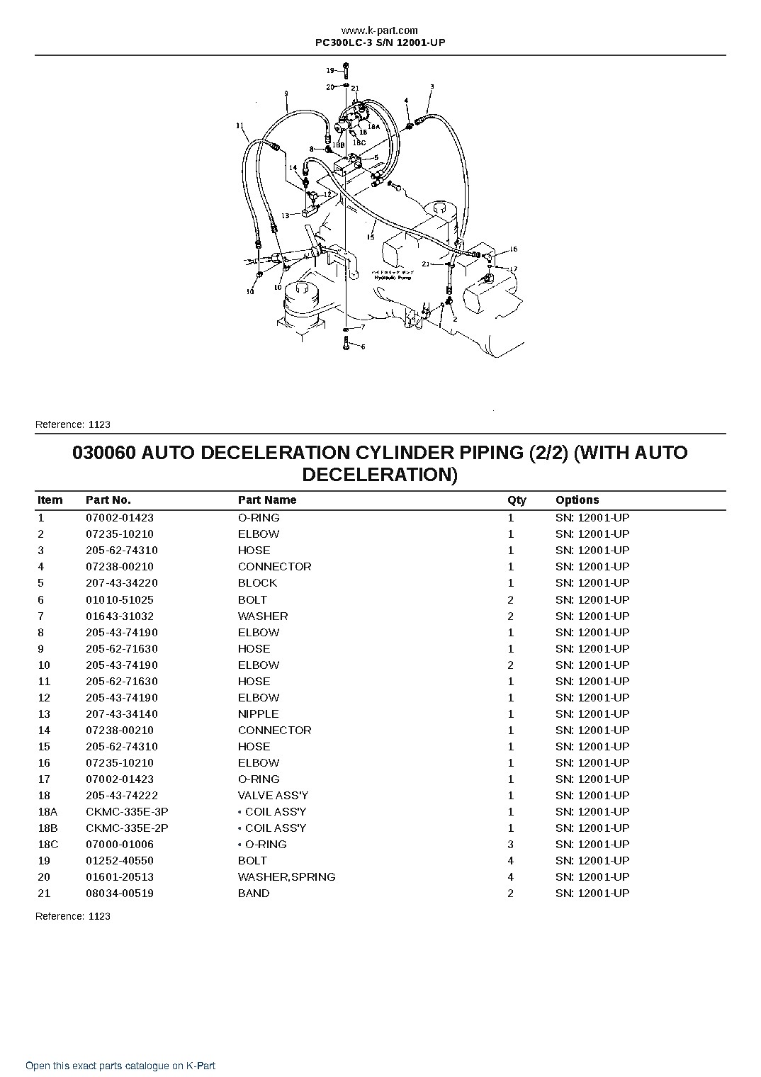 PC300LC-3 S/N 12001-UP – sample page 6