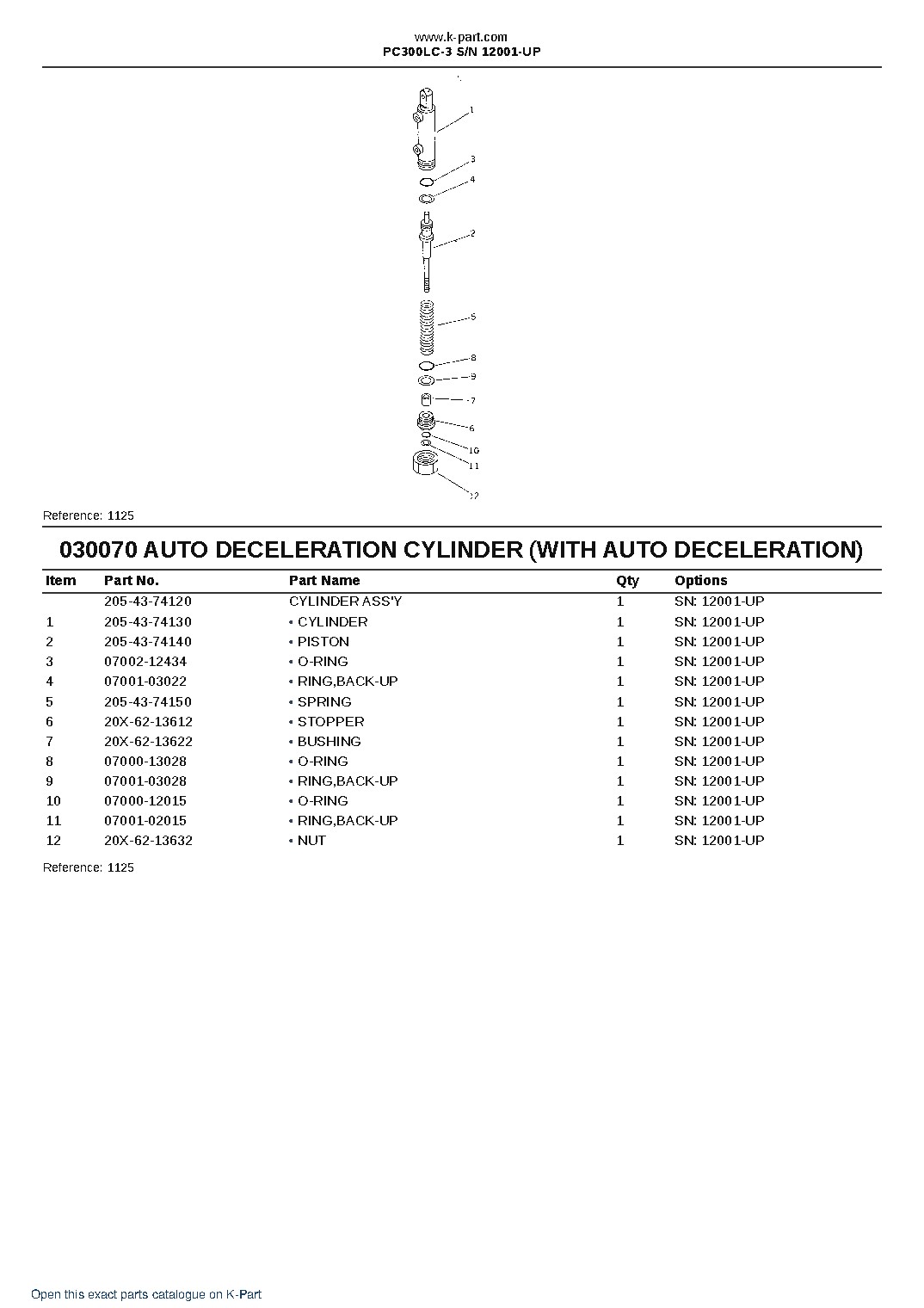 PC300LC-3 S/N 12001-UP – sample page 7