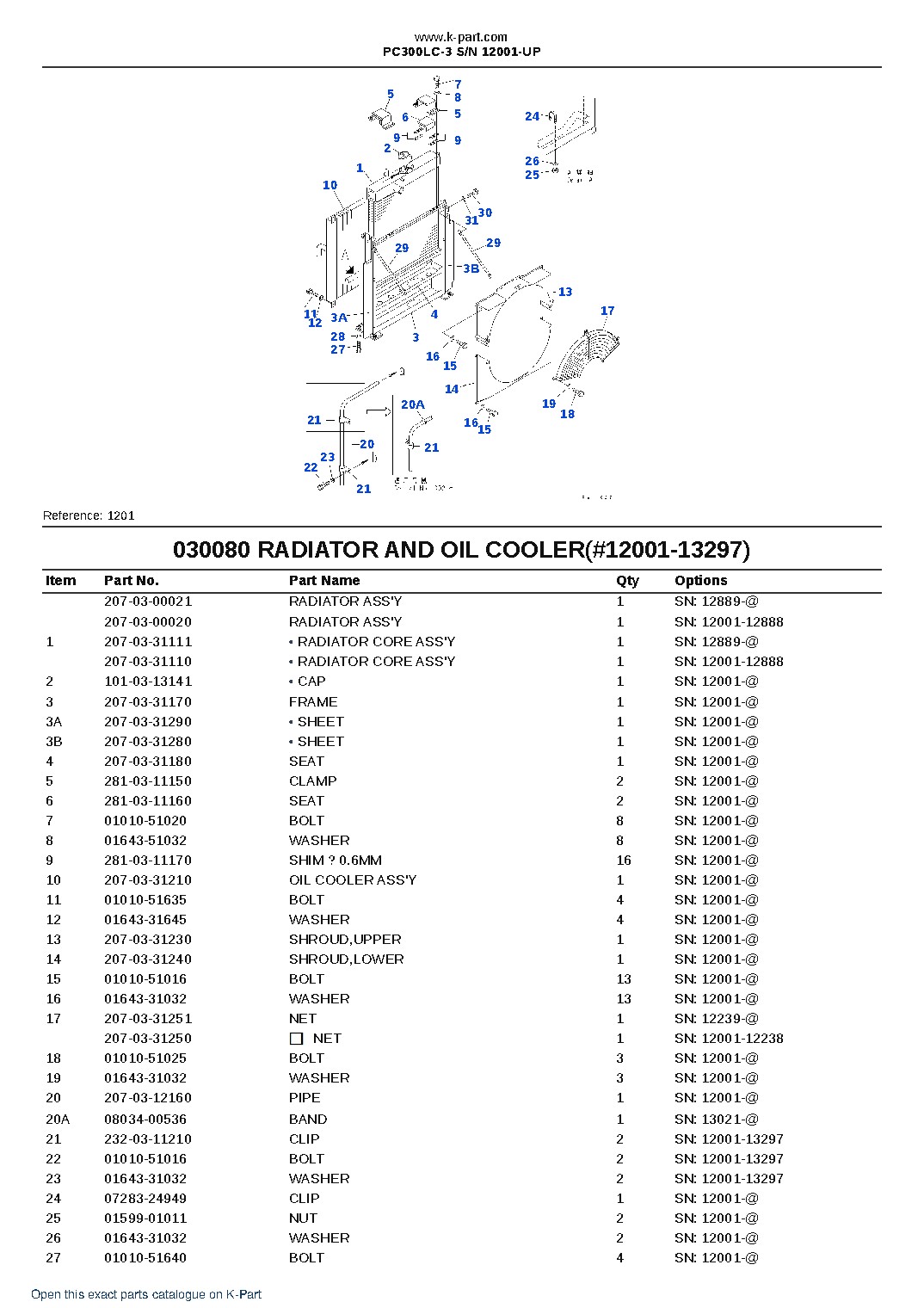 PC300LC-3 S/N 12001-UP – sample page 8