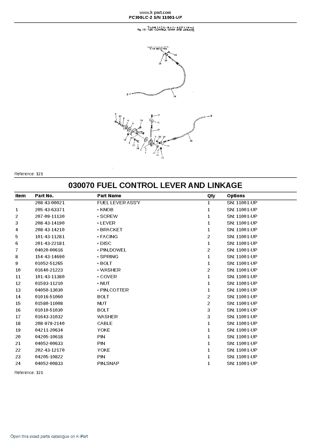 PC300LC-2 S/N 11001-UP – sample page 9 PC300LC-2 S/N 11001-UP – sample page 9