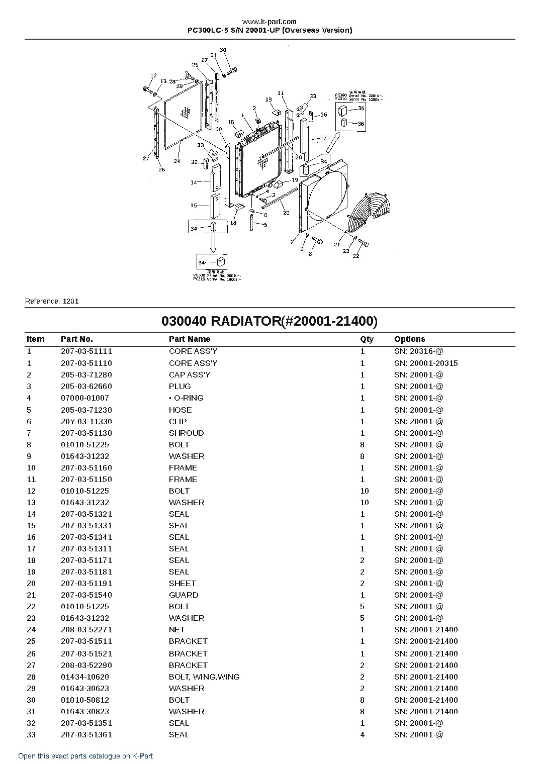 PC300LC-5 S/N 20001-UP (Overseas Version) – sample page 4