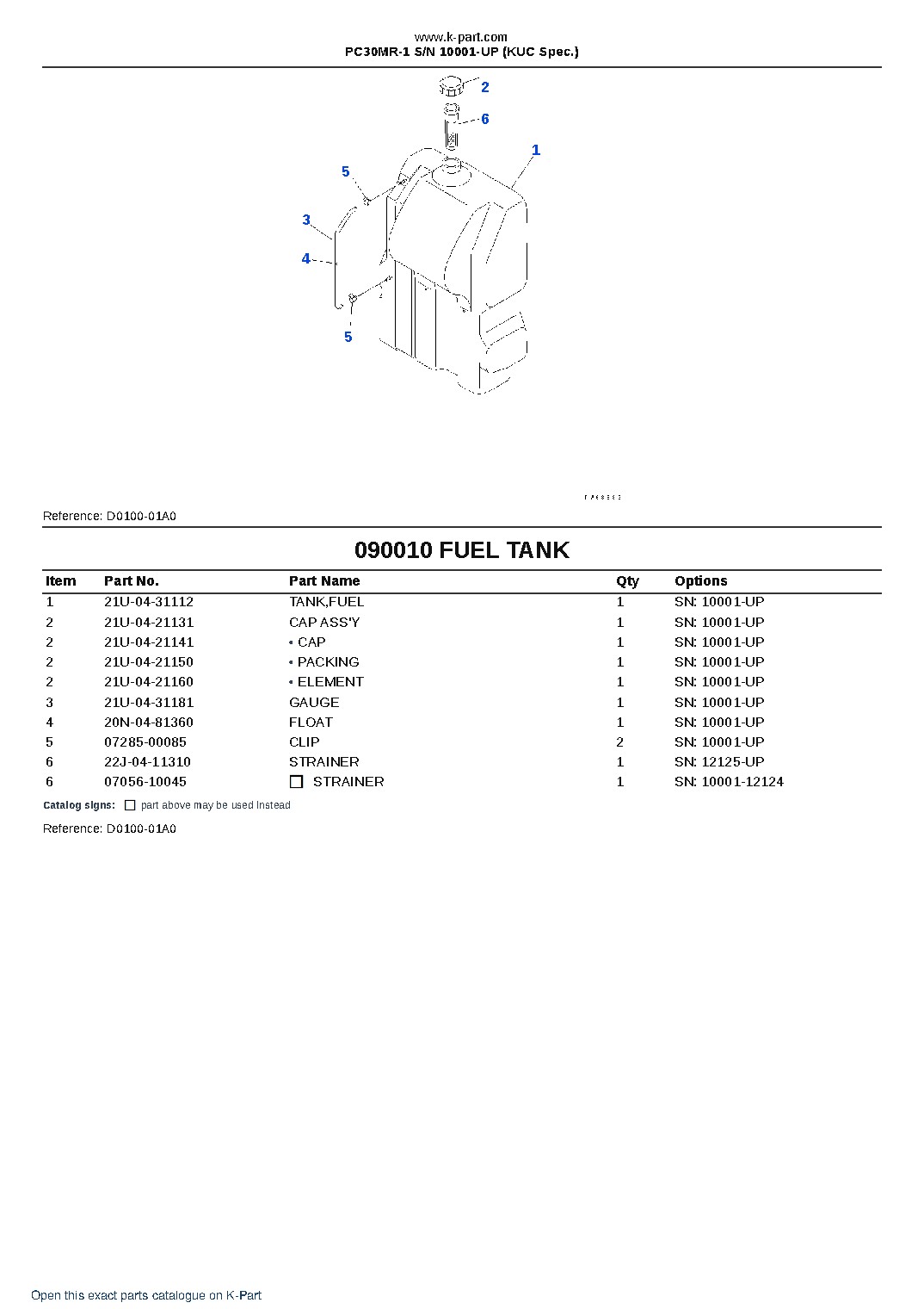 PC30MR-1 S/N 10001-UP (KUC Spec.) – sample page 9 PC30MR-1 S/N 10001-UP (KUC Spec.) – sample page 9
