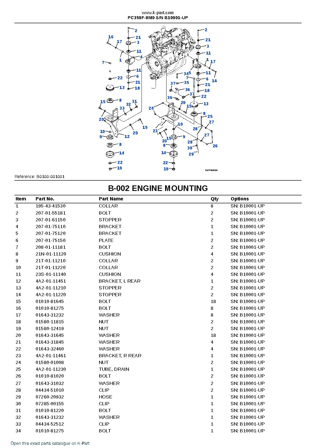 PC350F-8M0 S/N B10001-UP – sample page 8