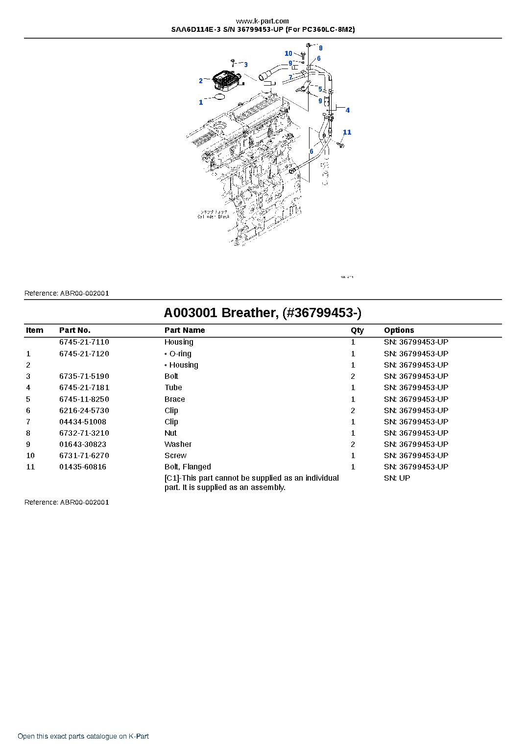 SAA6D114E-3 S/N 36799453-UP (For PC360LC-8M2) – sample page 3
