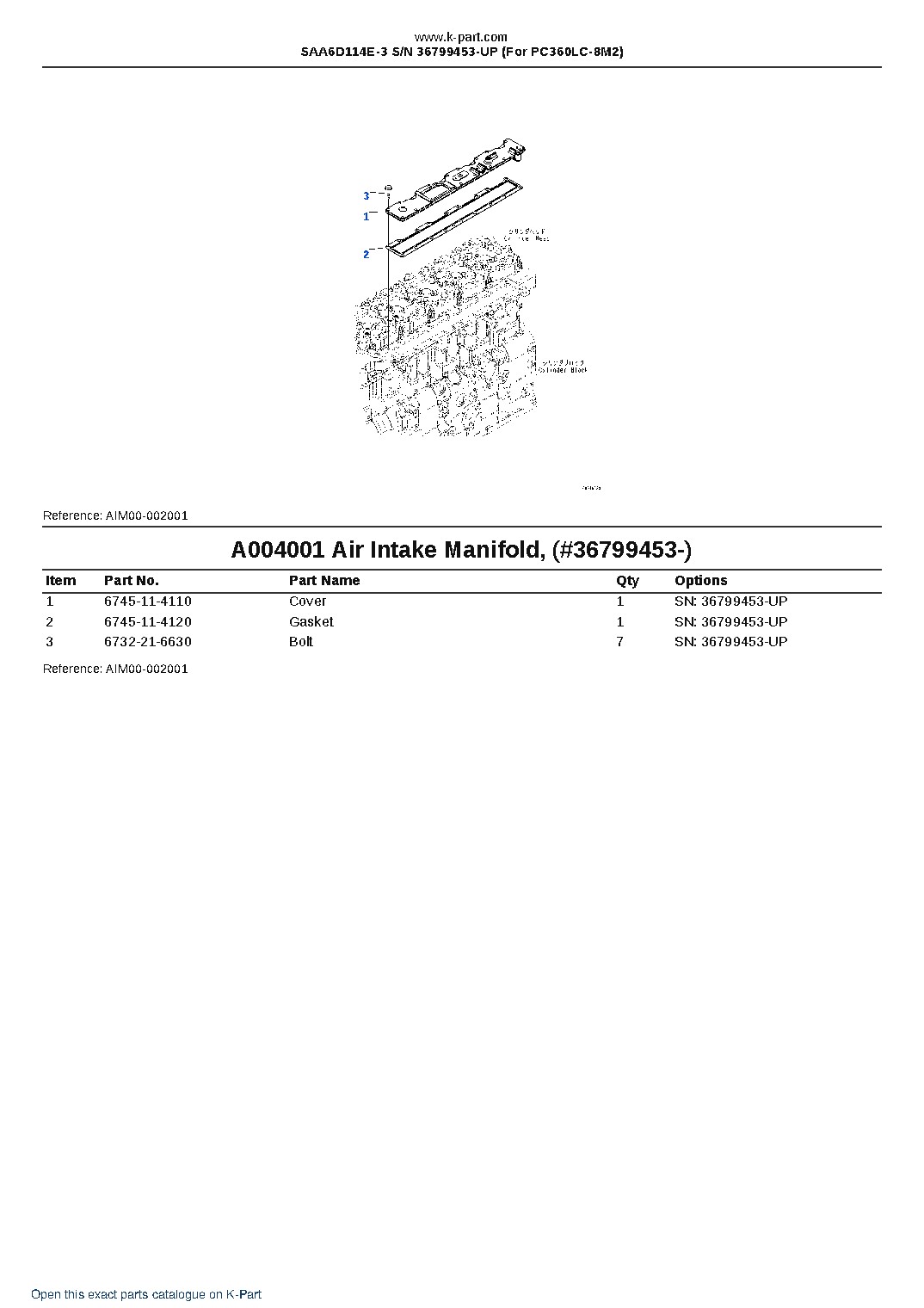 SAA6D114E-3 S/N 36799453-UP (For PC360LC-8M2) – sample page 4