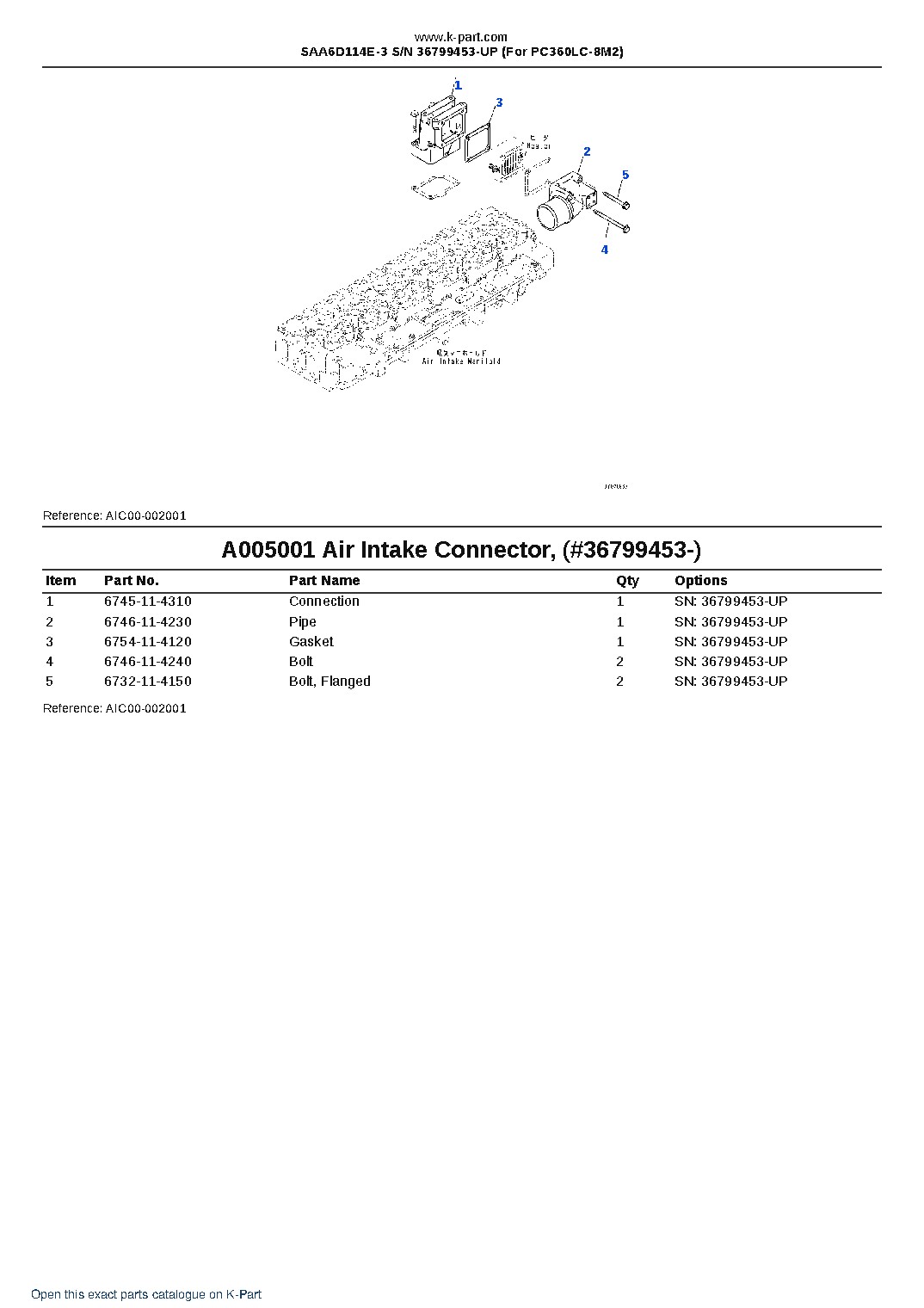 SAA6D114E-3 S/N 36799453-UP (For PC360LC-8M2) – sample page 5
