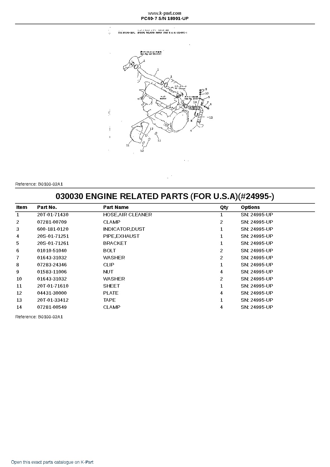 PC40-7 S/N 18001-UP – sample page 3 PC40-7 S/N 18001-UP – sample page 3