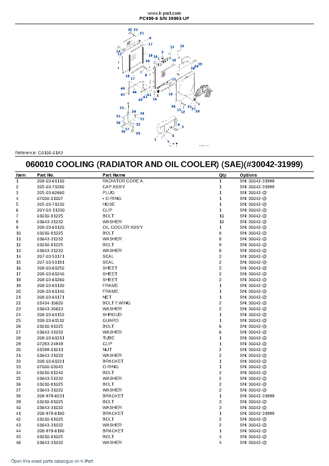 PC400-6 S/N 30001-UP – sample page 7 PC400-6 S/N 30001-UP – sample page 7