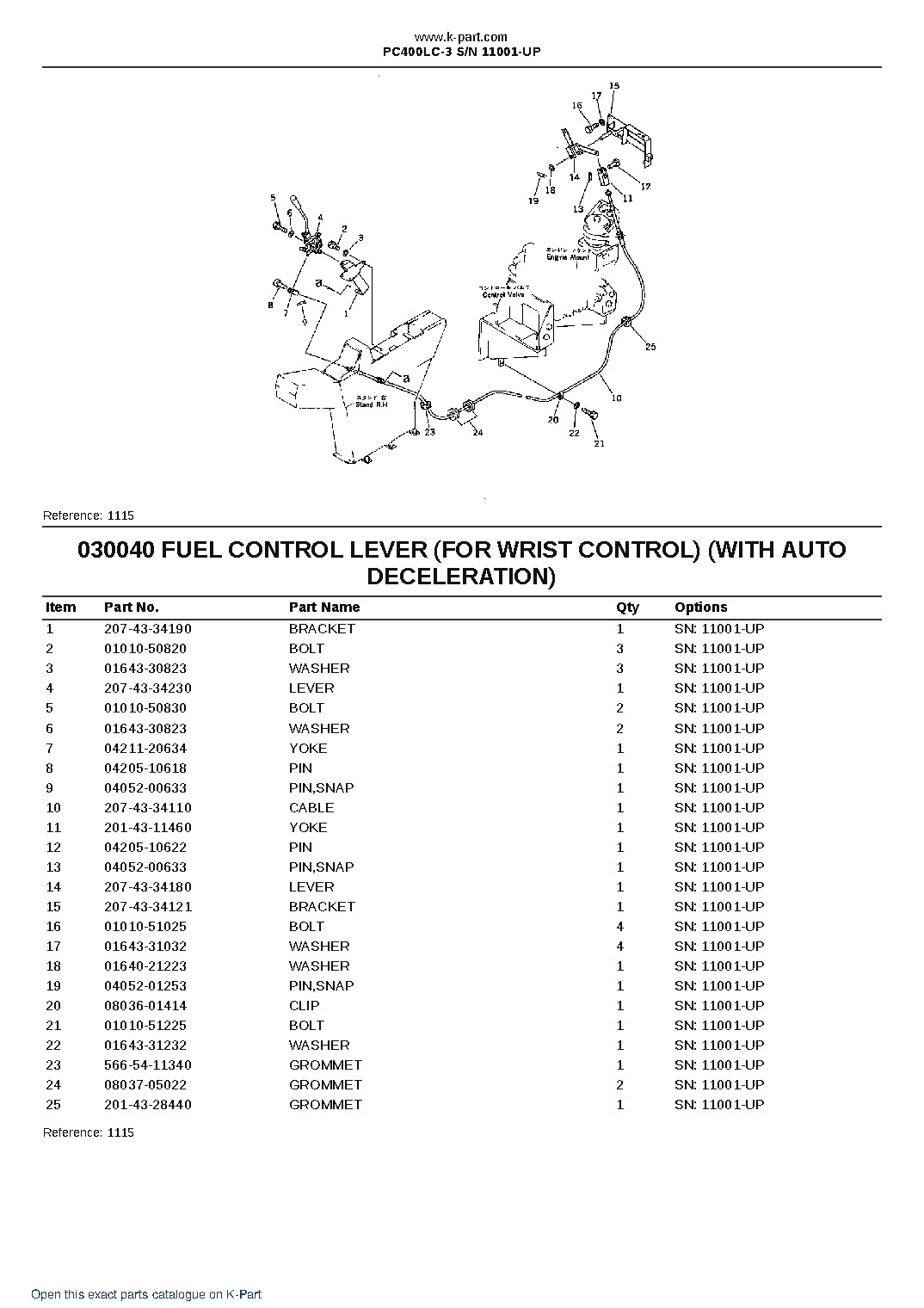 PC400LC-3 S/N 11001-UP – sample page 4 PC400LC-3 S/N 11001-UP – sample page 4