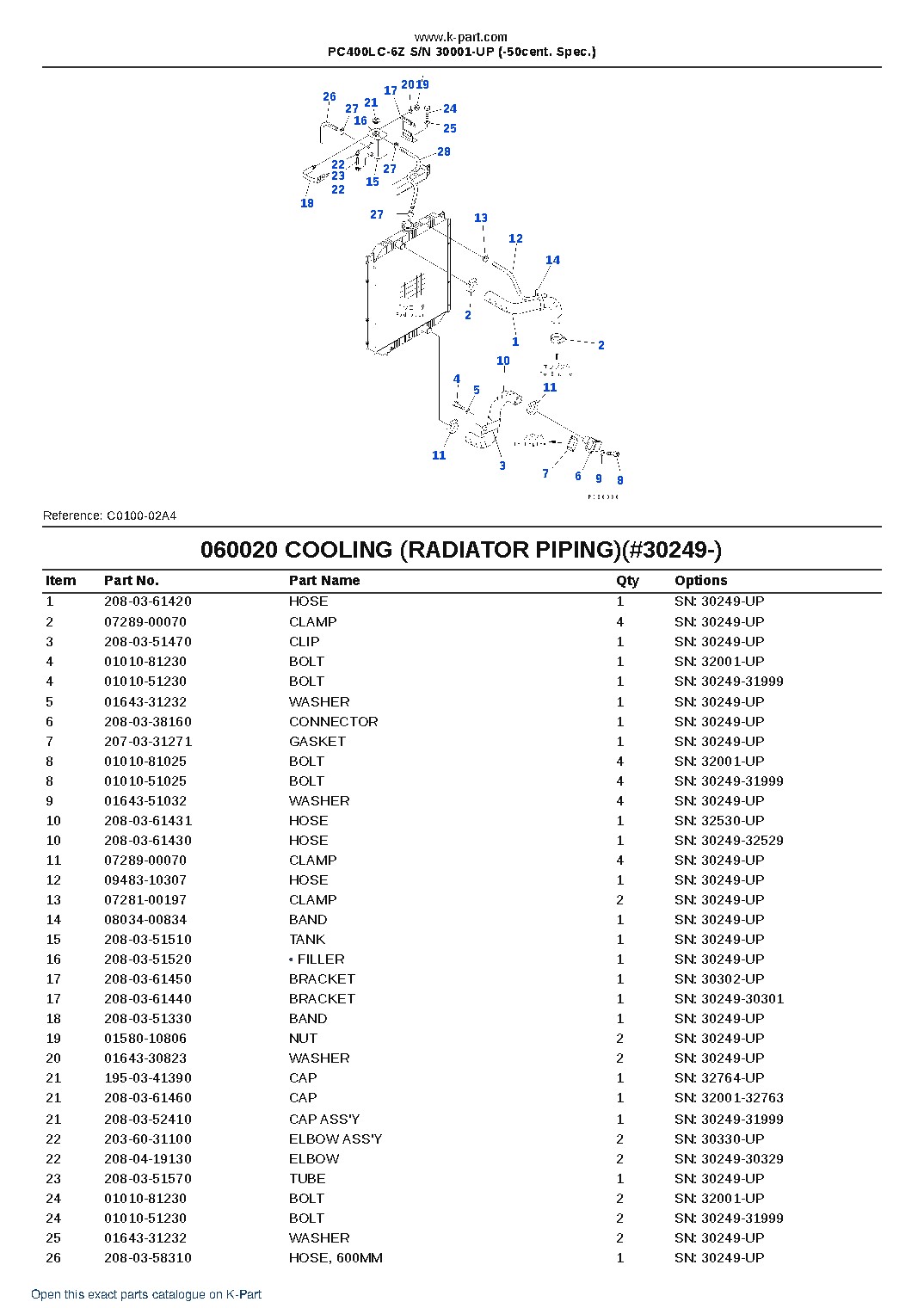 PC400LC-6Z S/N 30001-UP (-50cent. Spec.) – sample page 6