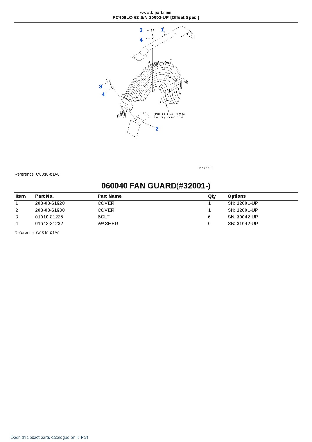 PC400LC-6Z S/N 30001-UP (Offset Spec.) – sample page 10