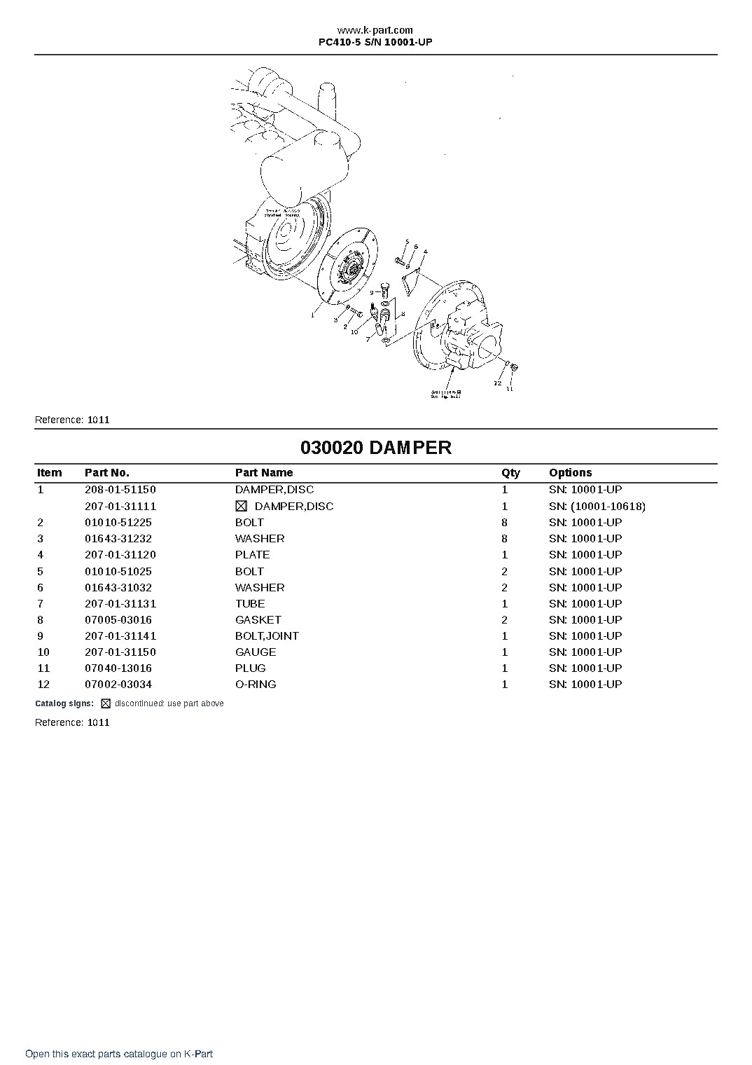 PC410-5 S/N 10001-UP – sample page 2
