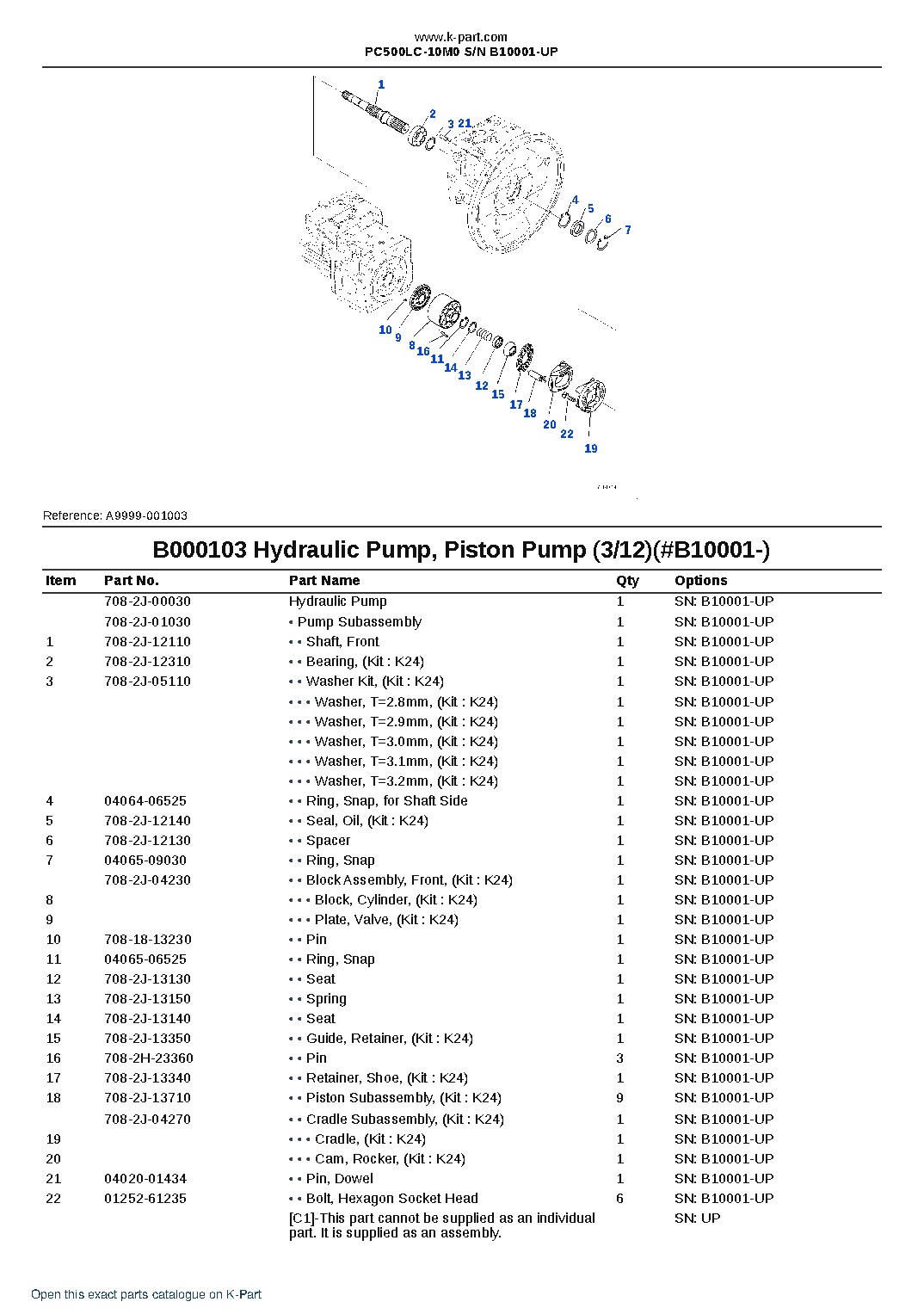PC500LC-10M0 S/N B10001-UP – sample page 3 PC500LC-10M0 S/N B10001-UP – sample page 3