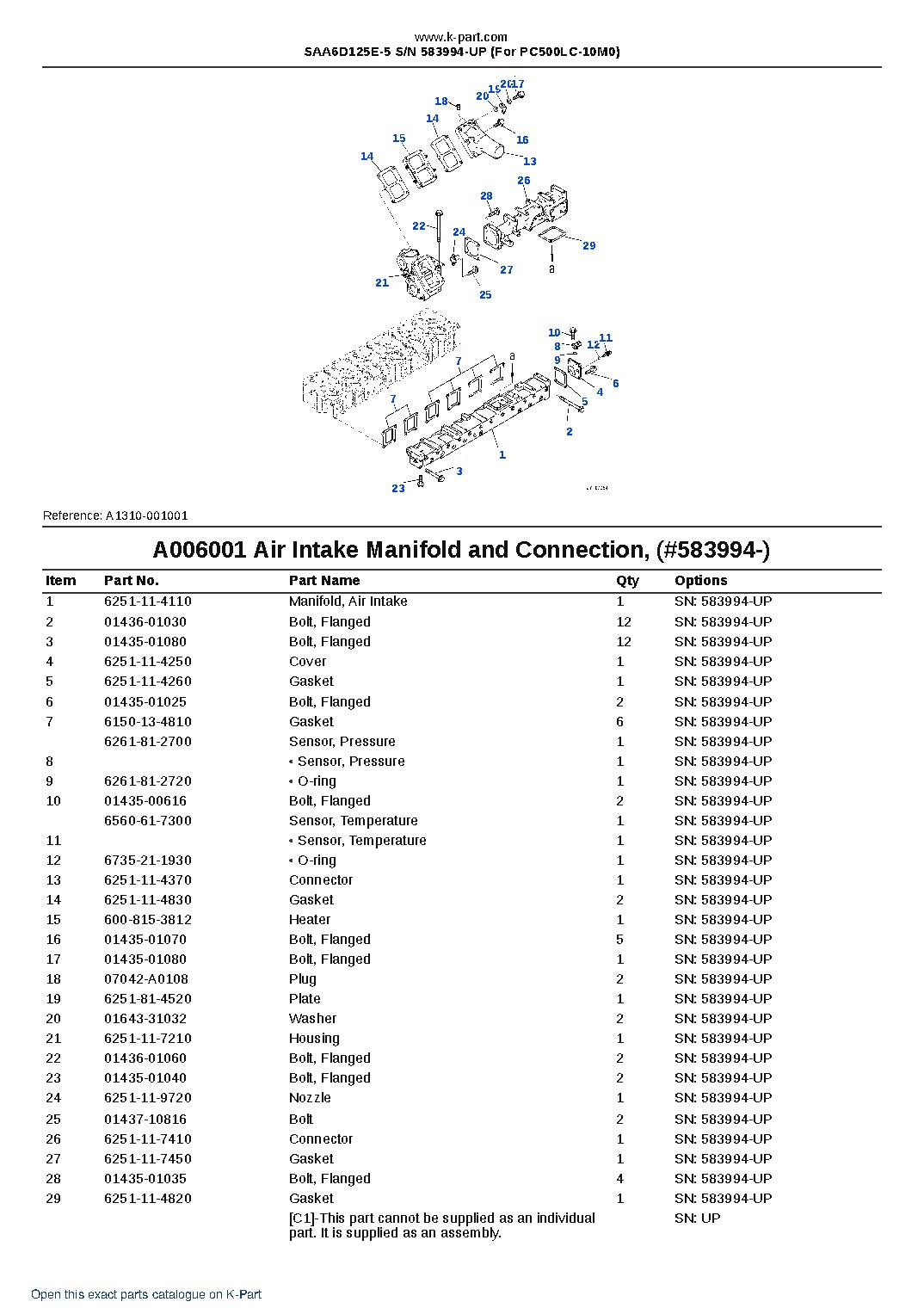 SAA6D125E-5 S/N 583994-UP (For PC500LC-10M0) – sample page 6