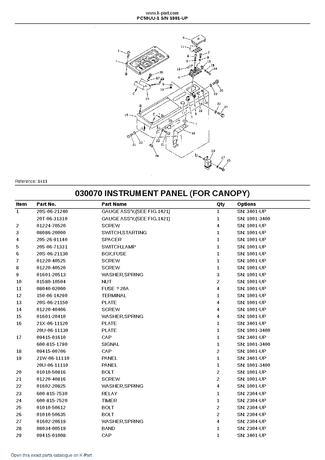 PC50UU-1 S/N 1001-UP – sample page 8 PC50UU-1 S/N 1001-UP – sample page 8