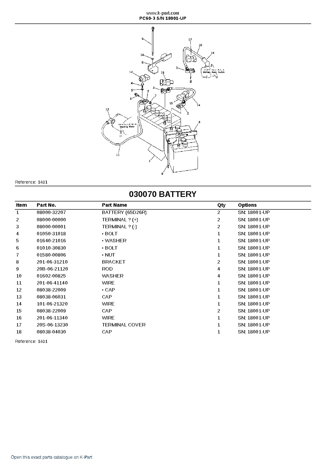 PC60-3 S/N 18001-UP – sample page 9 PC60-3 S/N 18001-UP – sample page 9