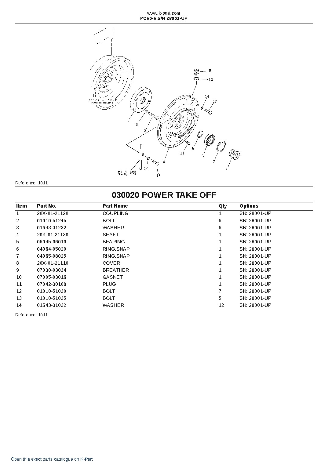 PC60-6 S/N 28001-UP – sample page 2