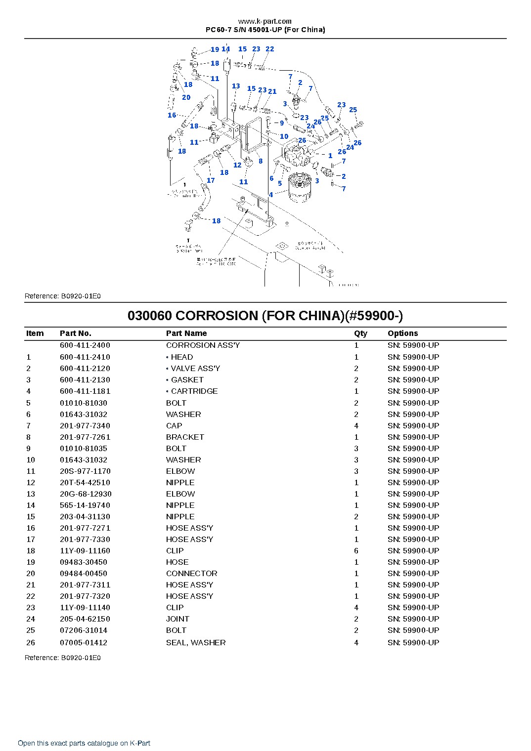 PC60-7 S/N 45001-UP (For China) – sample page 6 PC60-7 S/N 45001-UP (For China) – sample page 6