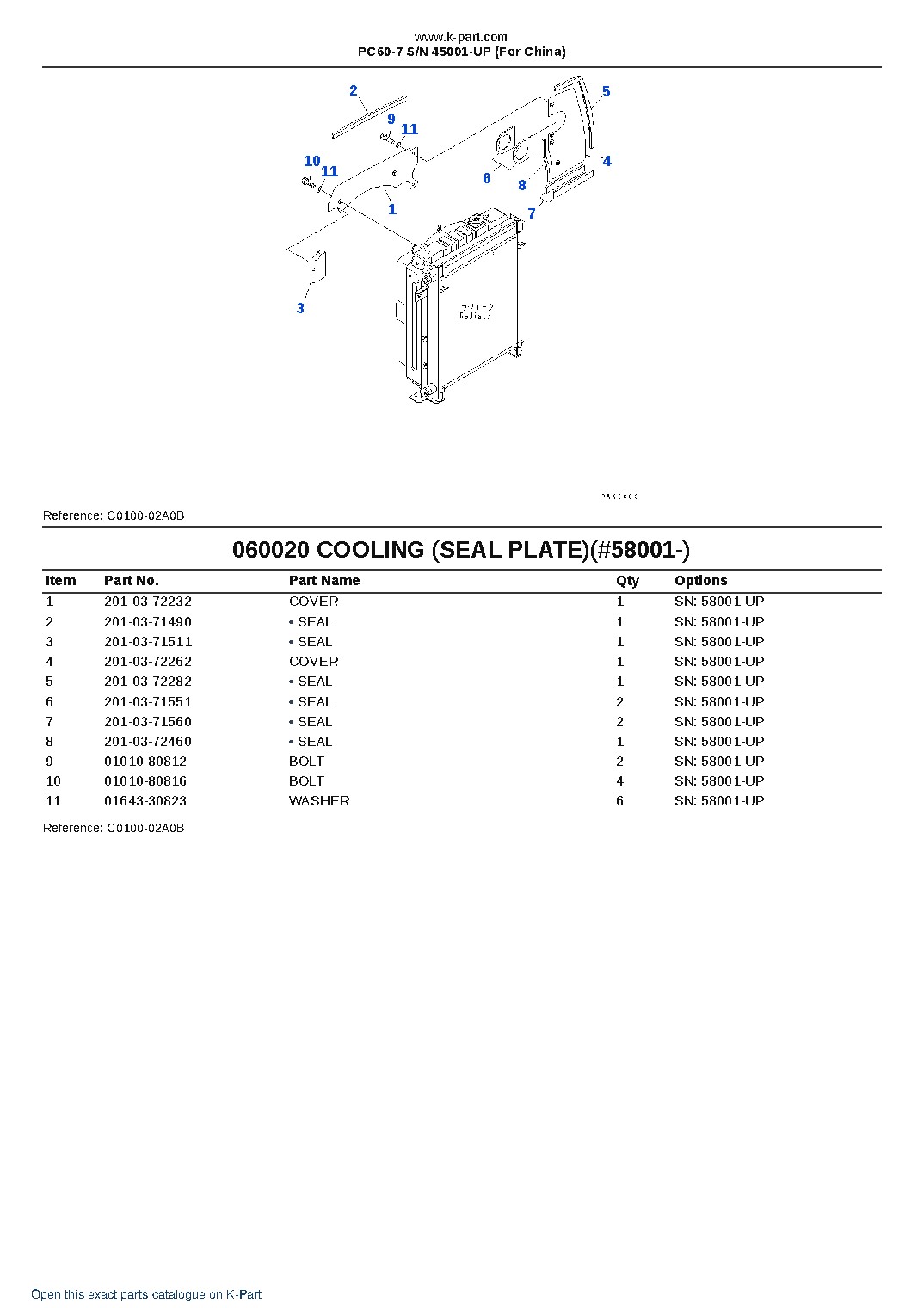 PC60-7 S/N 45001-UP (For China) – sample page 8 PC60-7 S/N 45001-UP (For China) – sample page 8