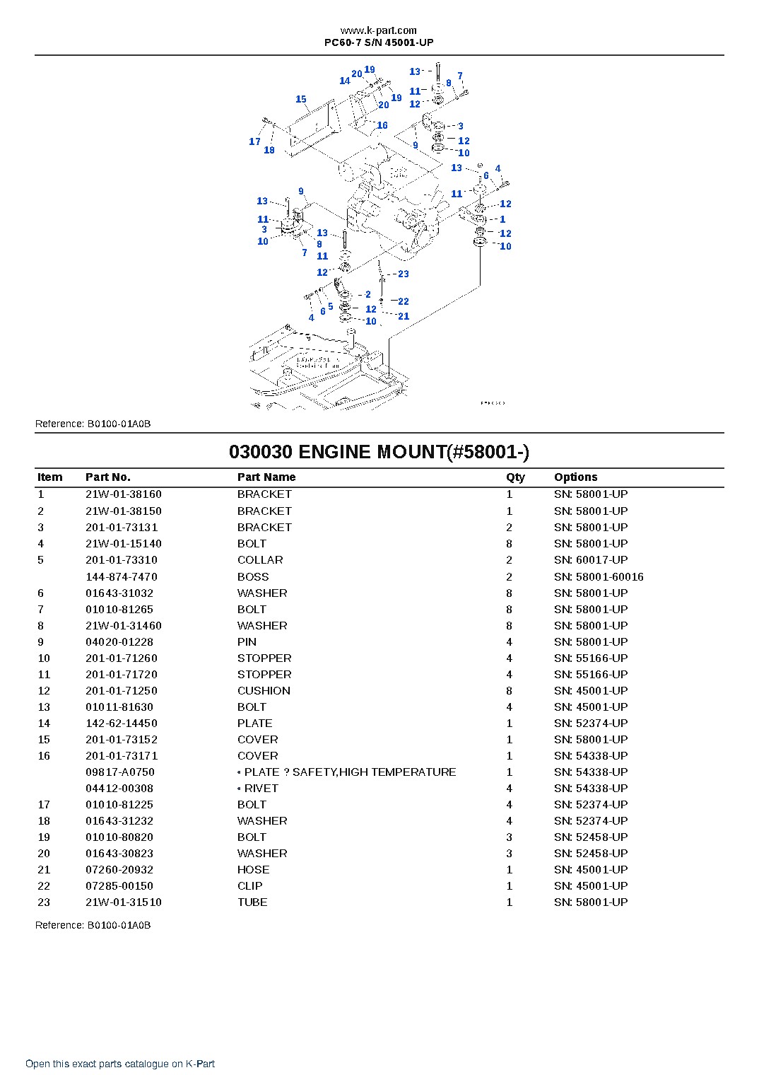 PC60-7 S/N 45001-UP – sample page 3 PC60-7 S/N 45001-UP – sample page 3