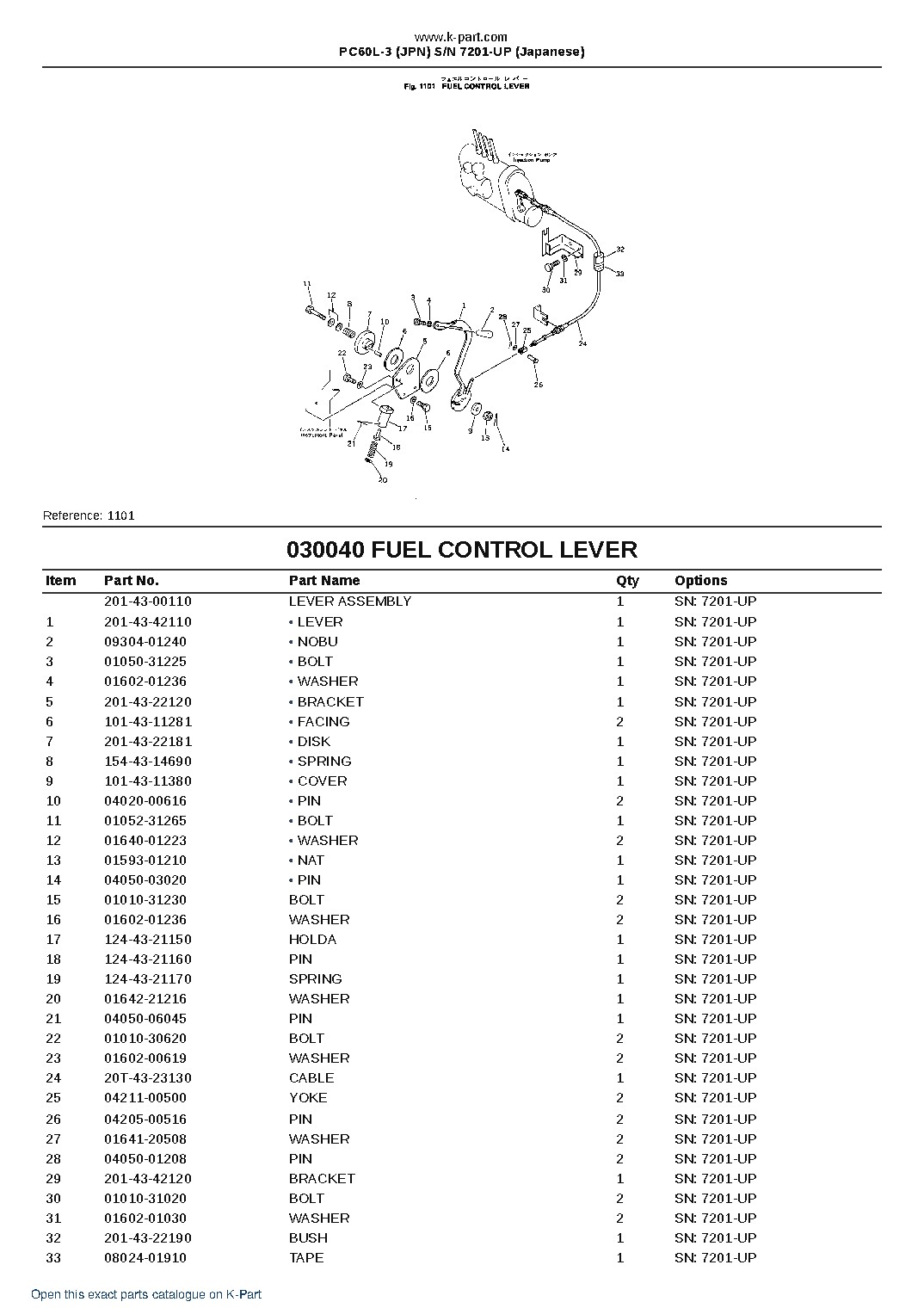 PC60L-3 (JPN) S/N 7201-UP (Japanese) – sample page 4 PC60L-3 (JPN) S/N 7201-UP (Japanese) – sample page 4