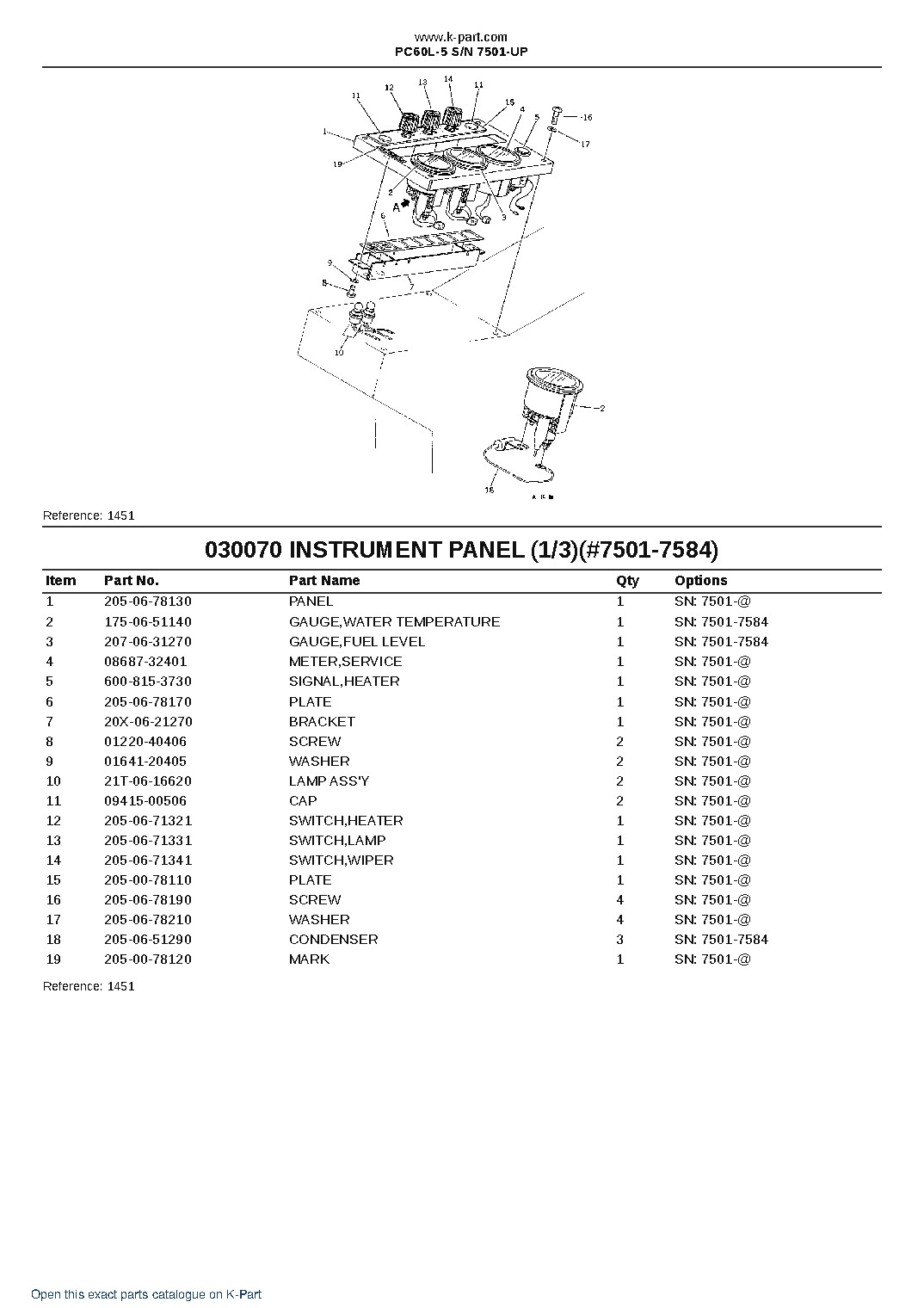 PC60L-5 S/N 7501-UP – sample page 7 PC60L-5 S/N 7501-UP – sample page 7