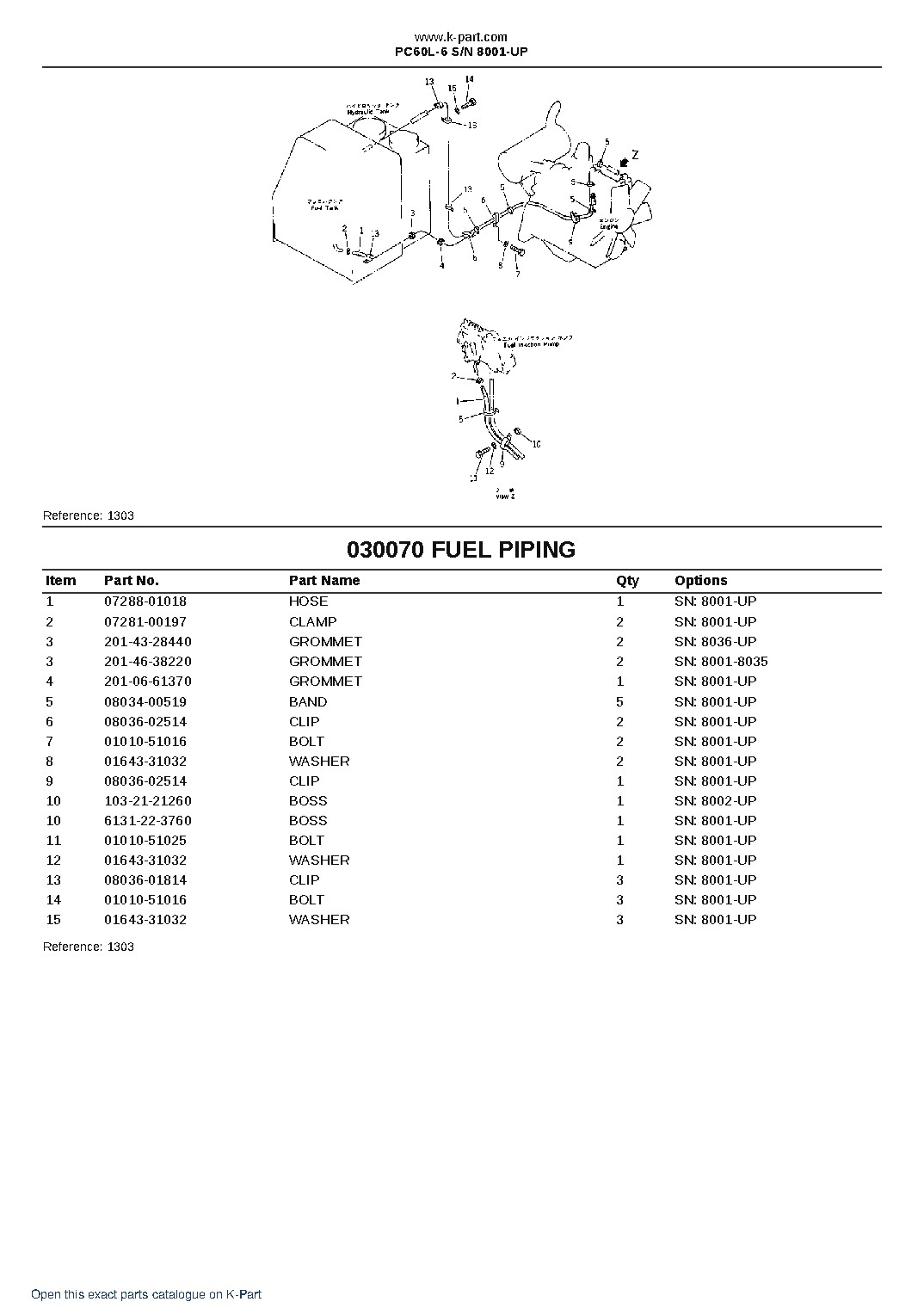 PC60L-6 S/N 8001-UP – sample page 10