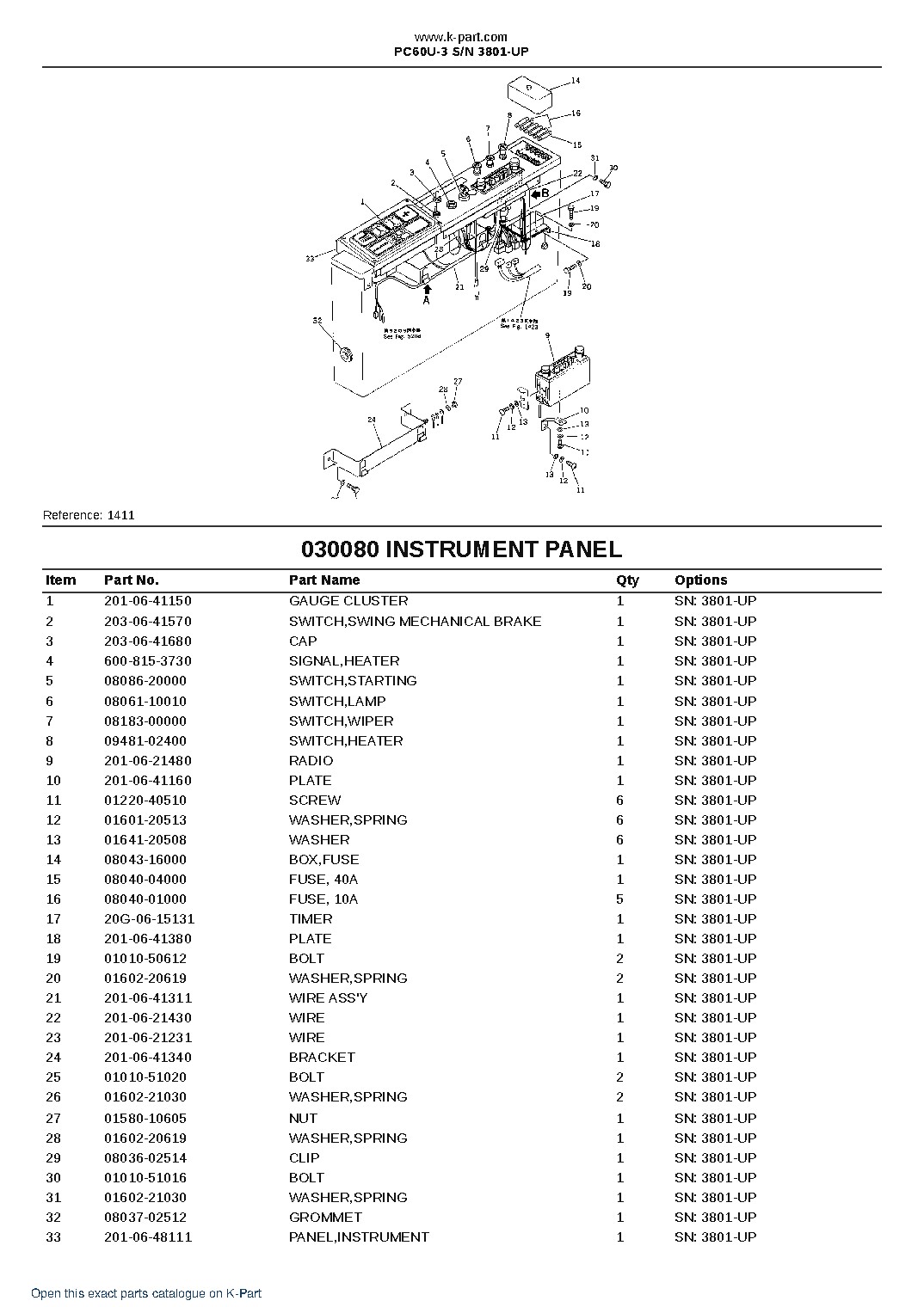 PC60U-3 S/N 3801-UP – sample page 10