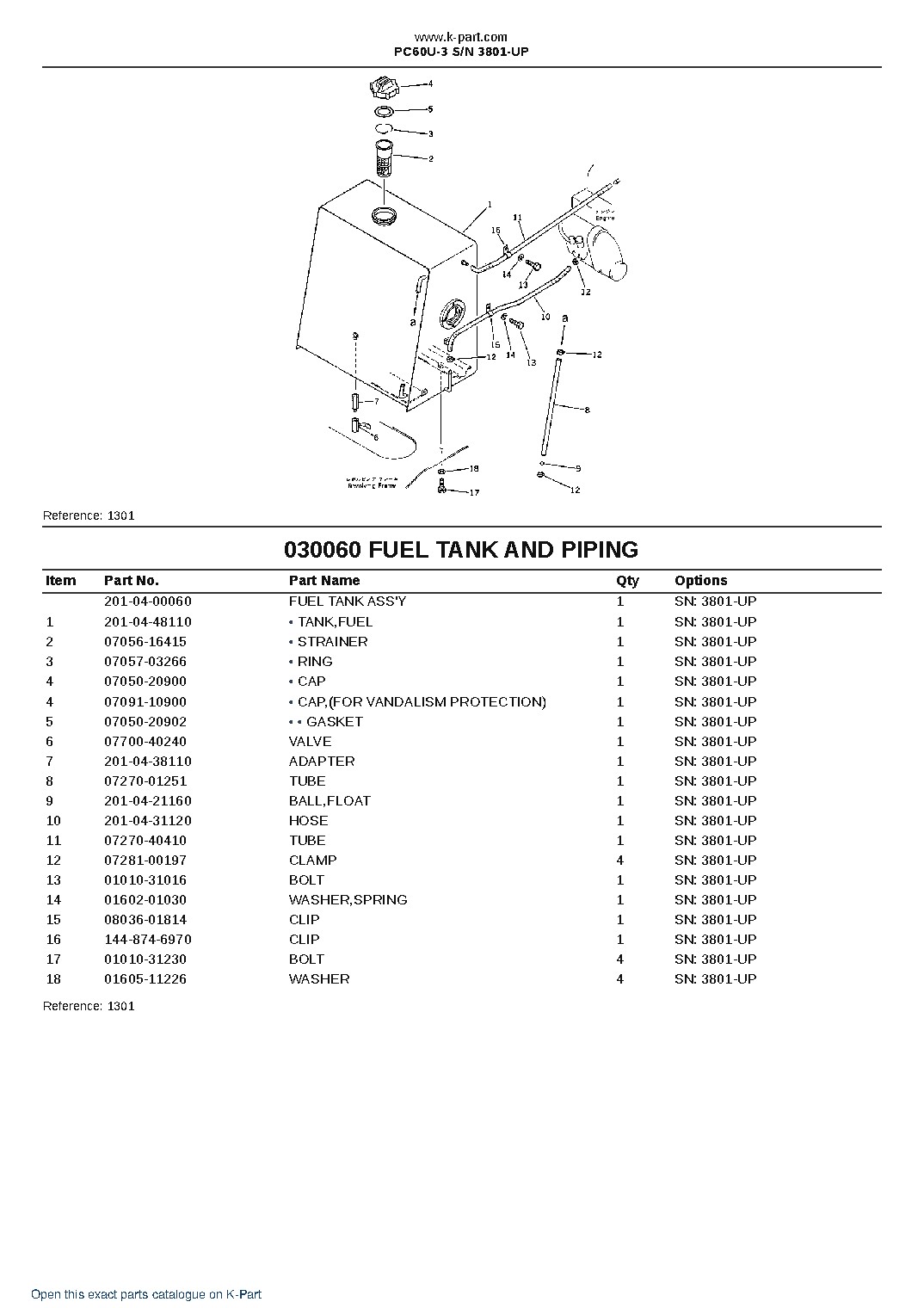 PC60U-3 S/N 3801-UP – sample page 8