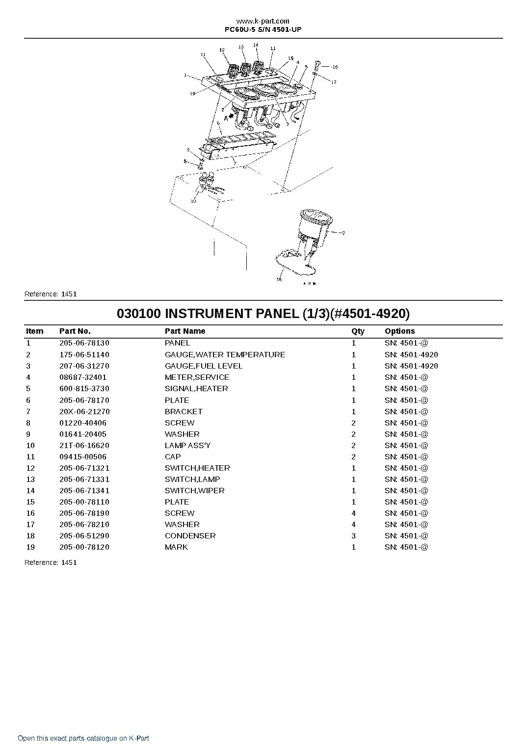 PC60U-5 S/N 4501-UP – sample page 10