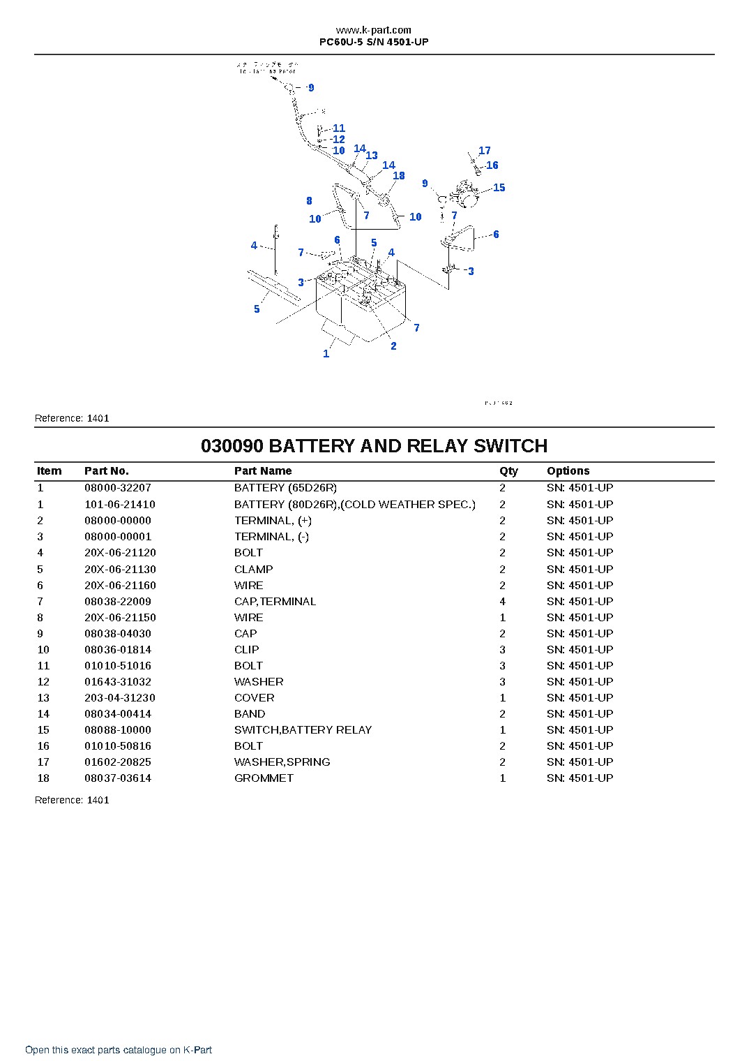 PC60U-5 S/N 4501-UP – sample page 9