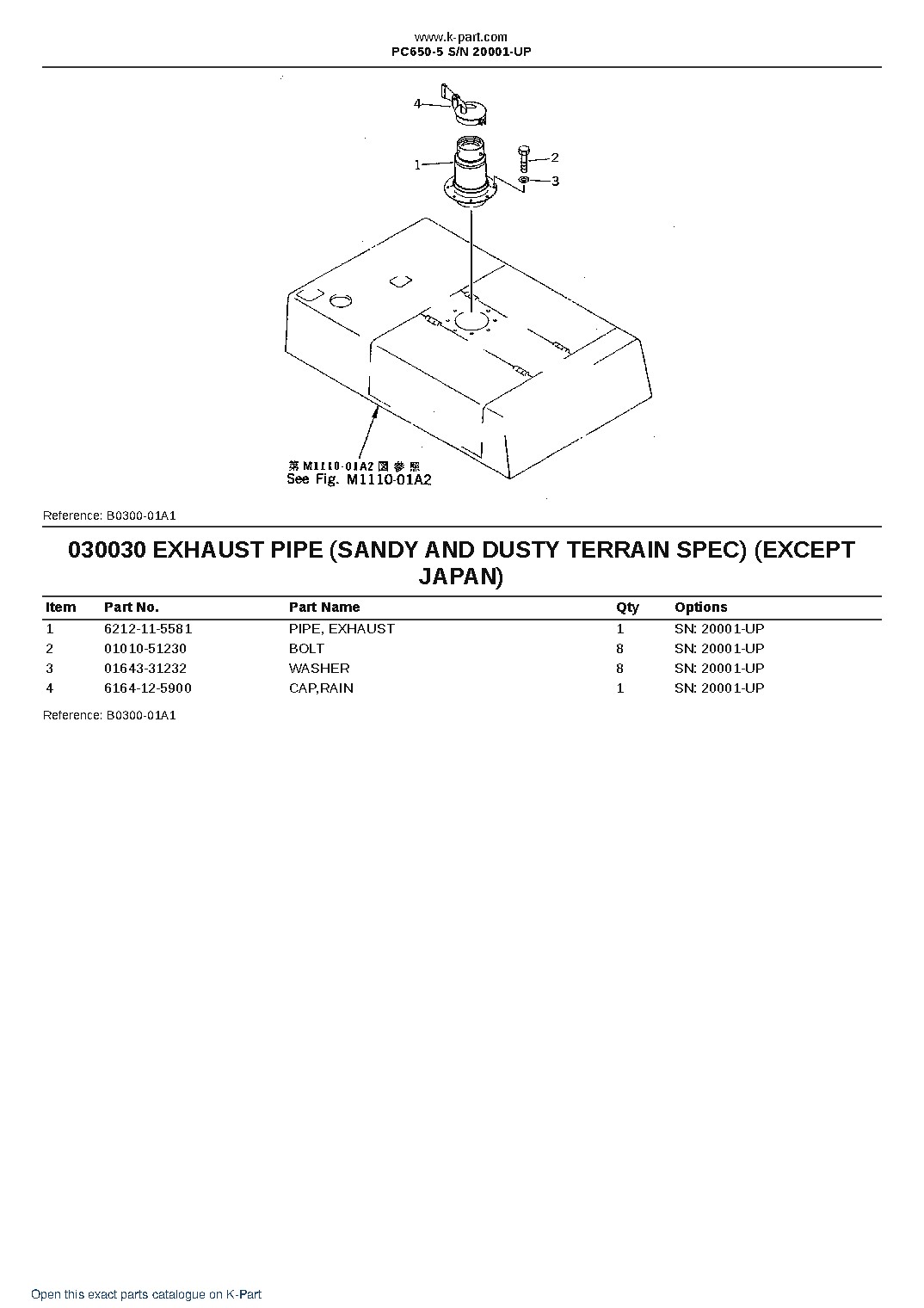 PC650-5 S/N 20001-UP – sample page 3 PC650-5 S/N 20001-UP – sample page 3