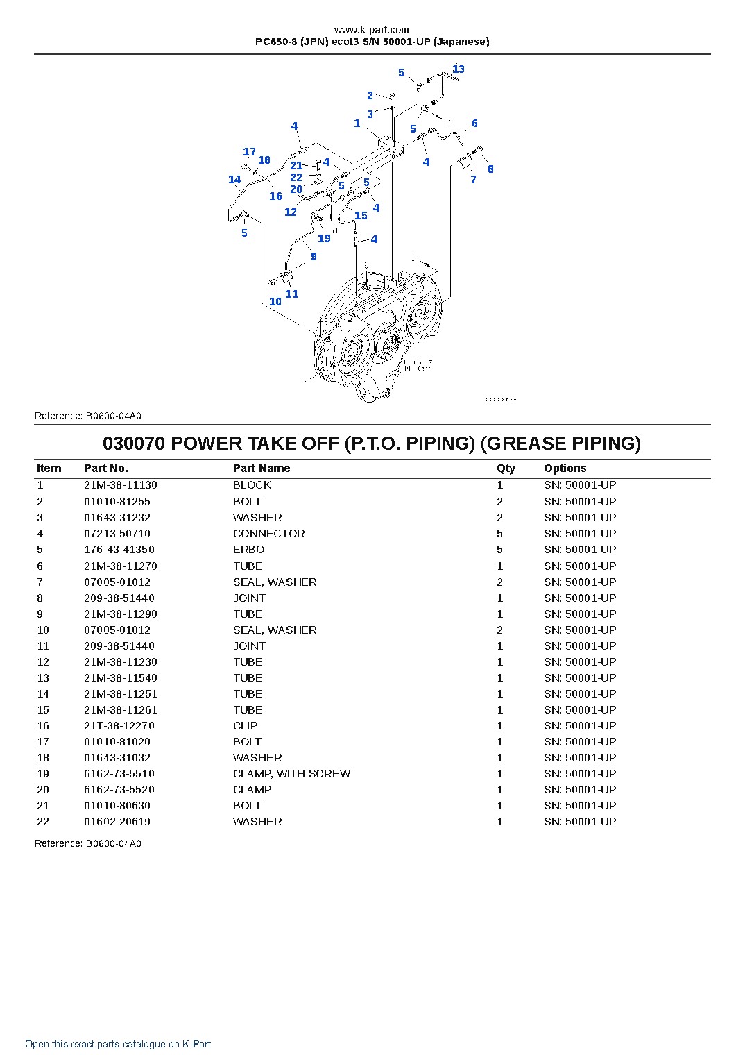 PC650-8 (JPN) ecot3 S/N 50001-UP (Japanese) – sample page 8