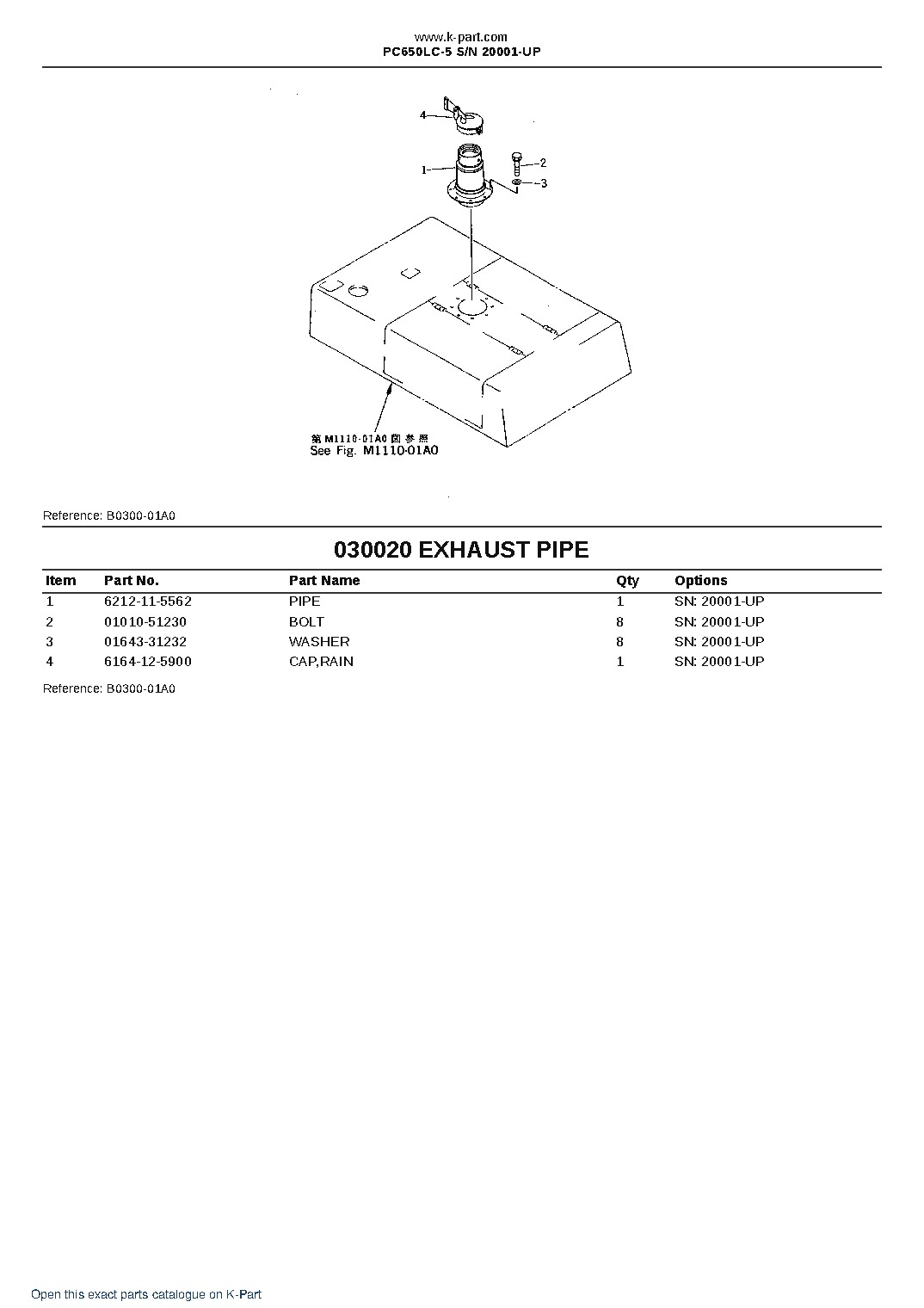 PC650LC-5 S/N 20001-UP – sample page 2