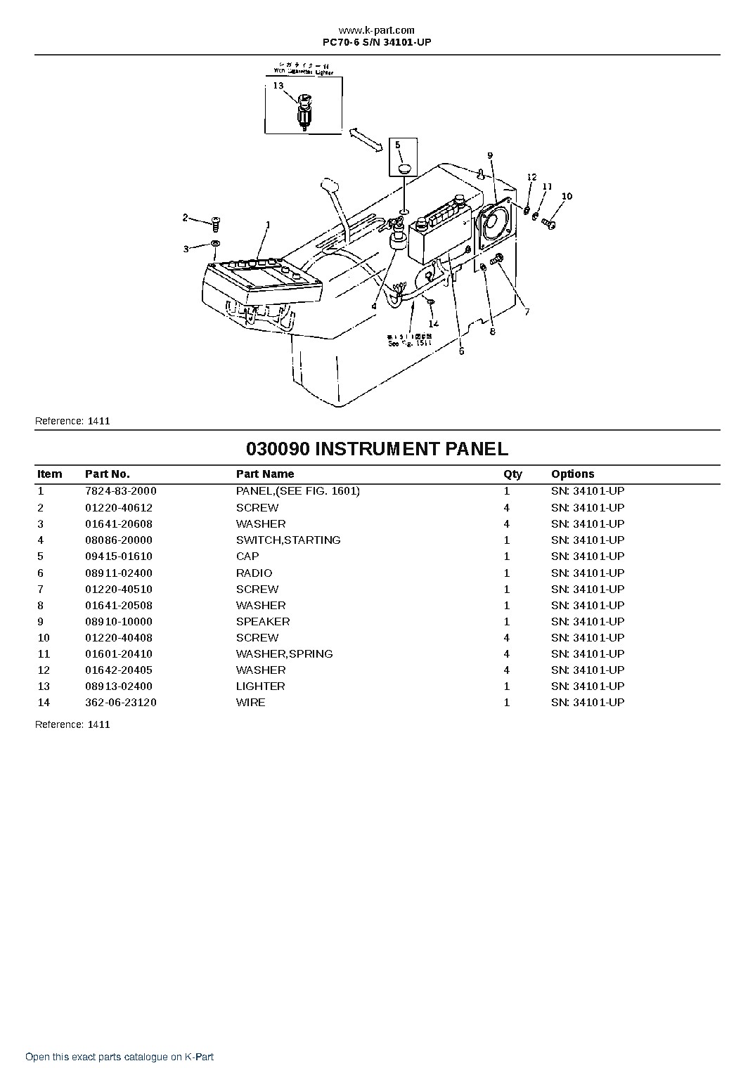 PC70-6 S/N 34101-UP – sample page 10 PC70-6 S/N 34101-UP – sample page 10