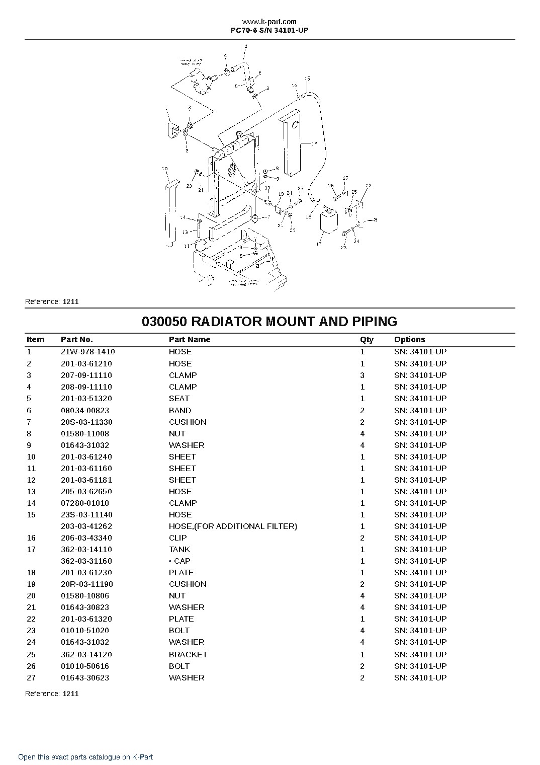 PC70-6 S/N 34101-UP – sample page 6 PC70-6 S/N 34101-UP – sample page 6
