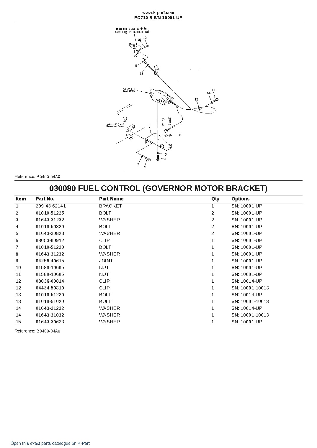 PC710-5 S/N 10001-UP – sample page 8