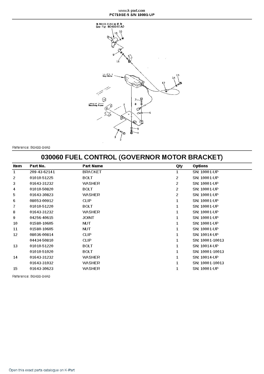 PC710SE-5 S/N 10001-UP – sample page 6 PC710SE-5 S/N 10001-UP – sample page 6