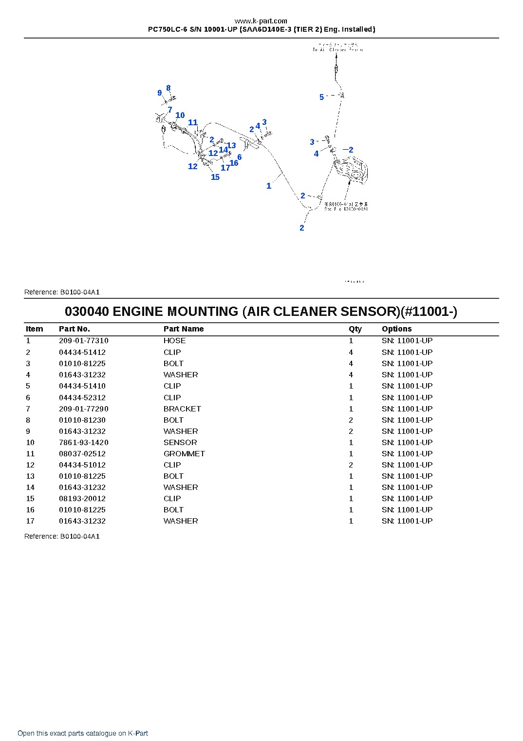 PC750LC-6 S/N 10001-UP (SAA6D140E-3 (TIER 2) Eng. Installed) – sample page 5