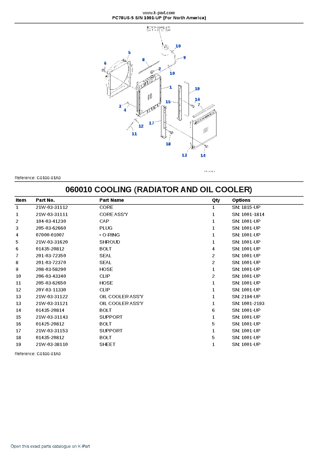 PC78US-5 S/N 1001-UP (For North America) – sample page 6