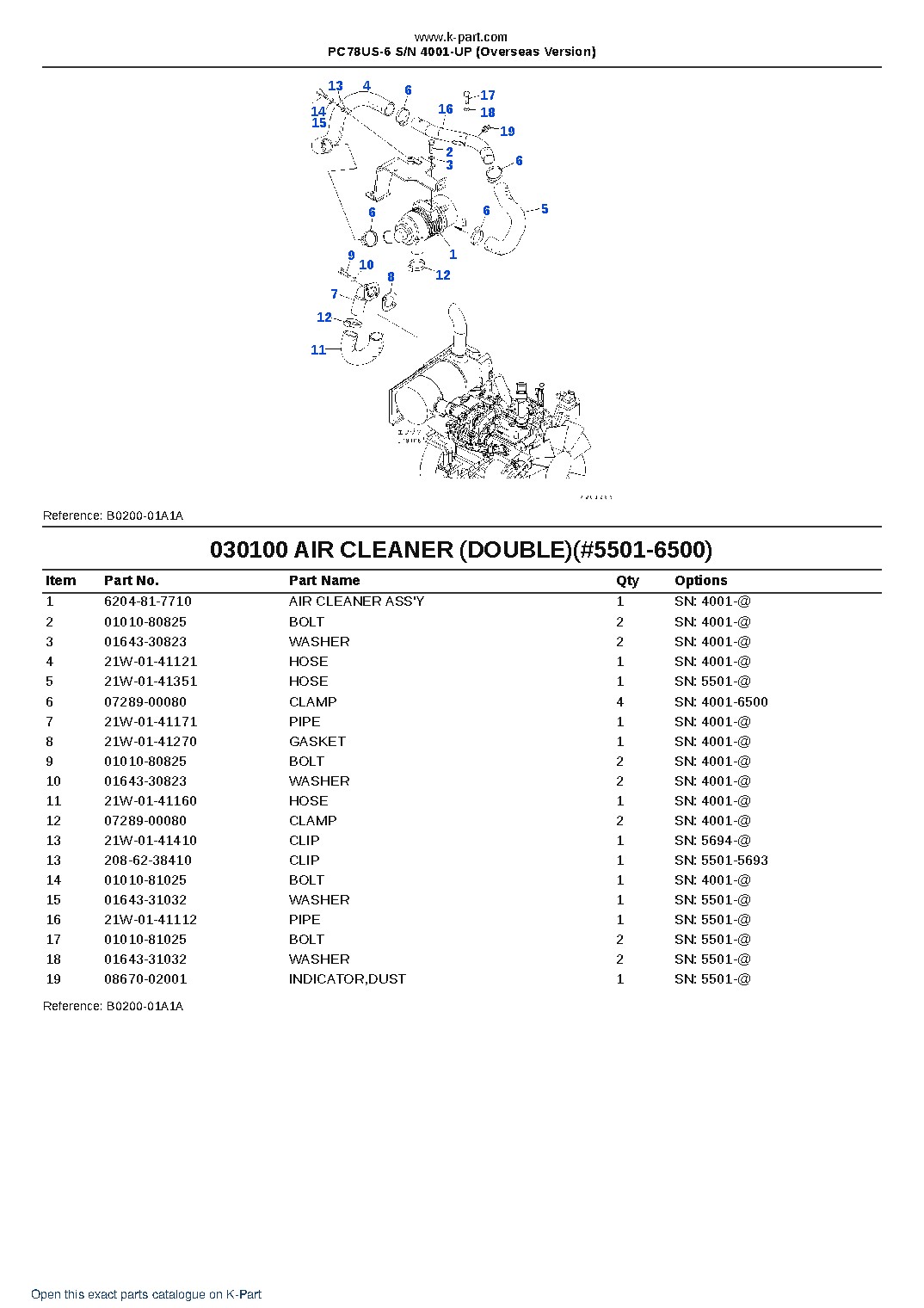 PC78US-6 S/N 4001-UP (Overseas Version) – sample page 10 PC78US-6 S/N 4001-UP (Overseas Version) – sample page 10