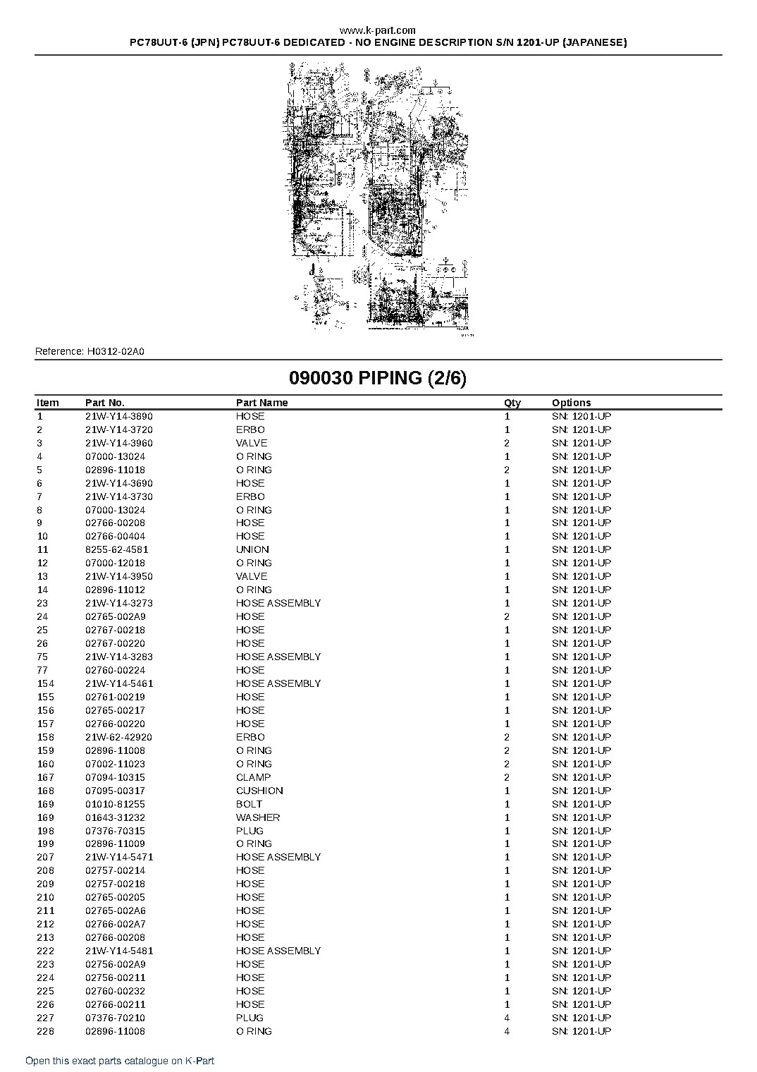 PC78UUT-6 (JPN) PC78UUT-6 DEDICATED – NO ENGINE DESCRIPTION S/N 1201-UP (JAPANESE) – sample page 9 PC78UUT-6 (JPN) PC78UUT-6 DEDICATED – NO ENGINE DESCRIPTION S/N 1201-UP (JAPANESE) – sample page 9
