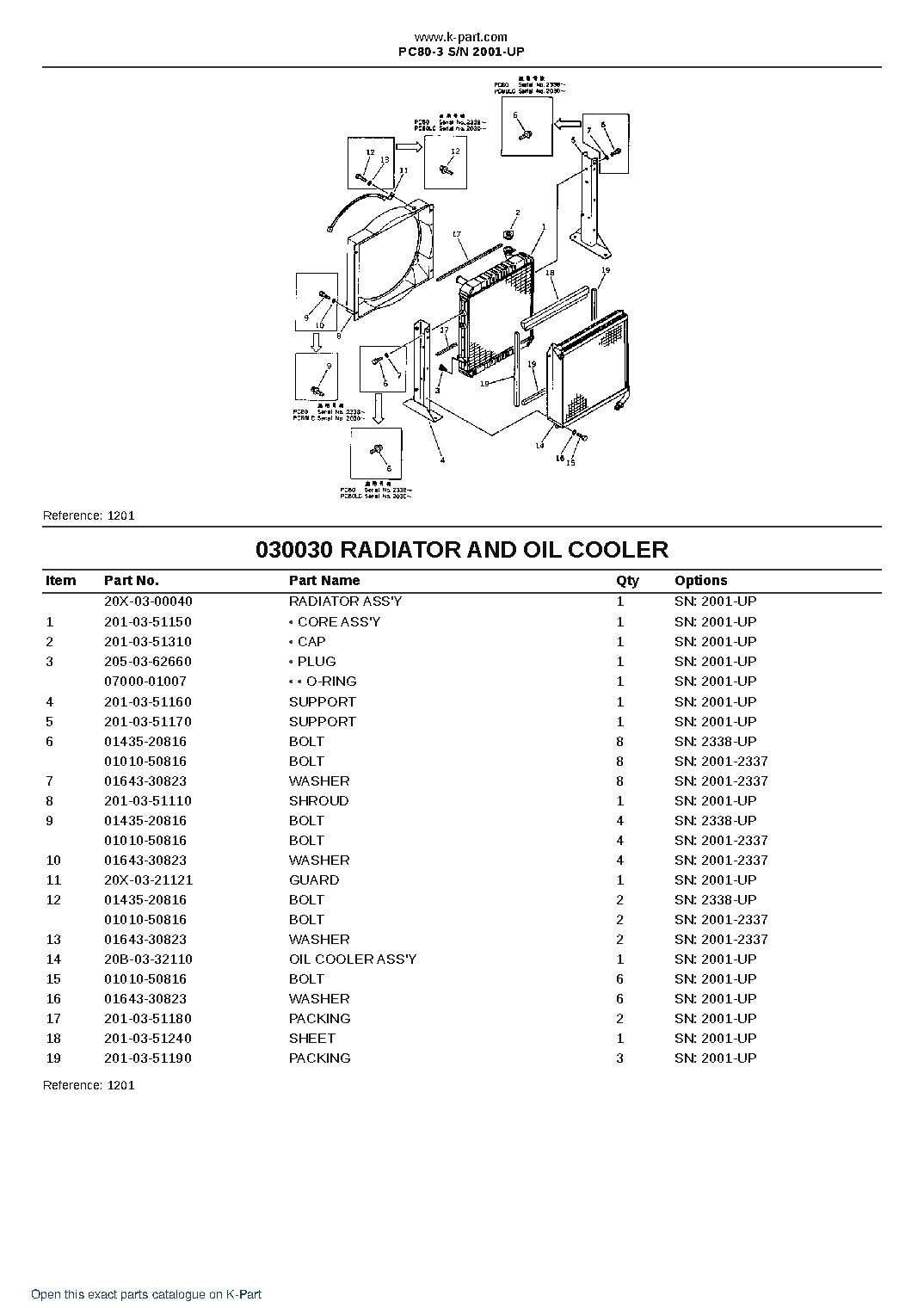 PC80-3 S/N 2001-UP – sample page 3 PC80-3 S/N 2001-UP – sample page 3